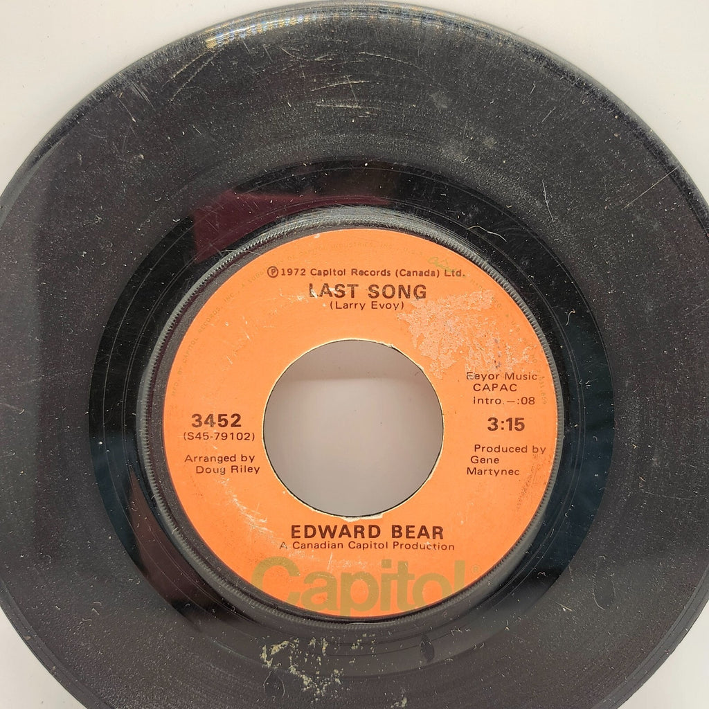 Last Song by Larry Evoy / Last Song by Roger Ellis (Record) - 3452