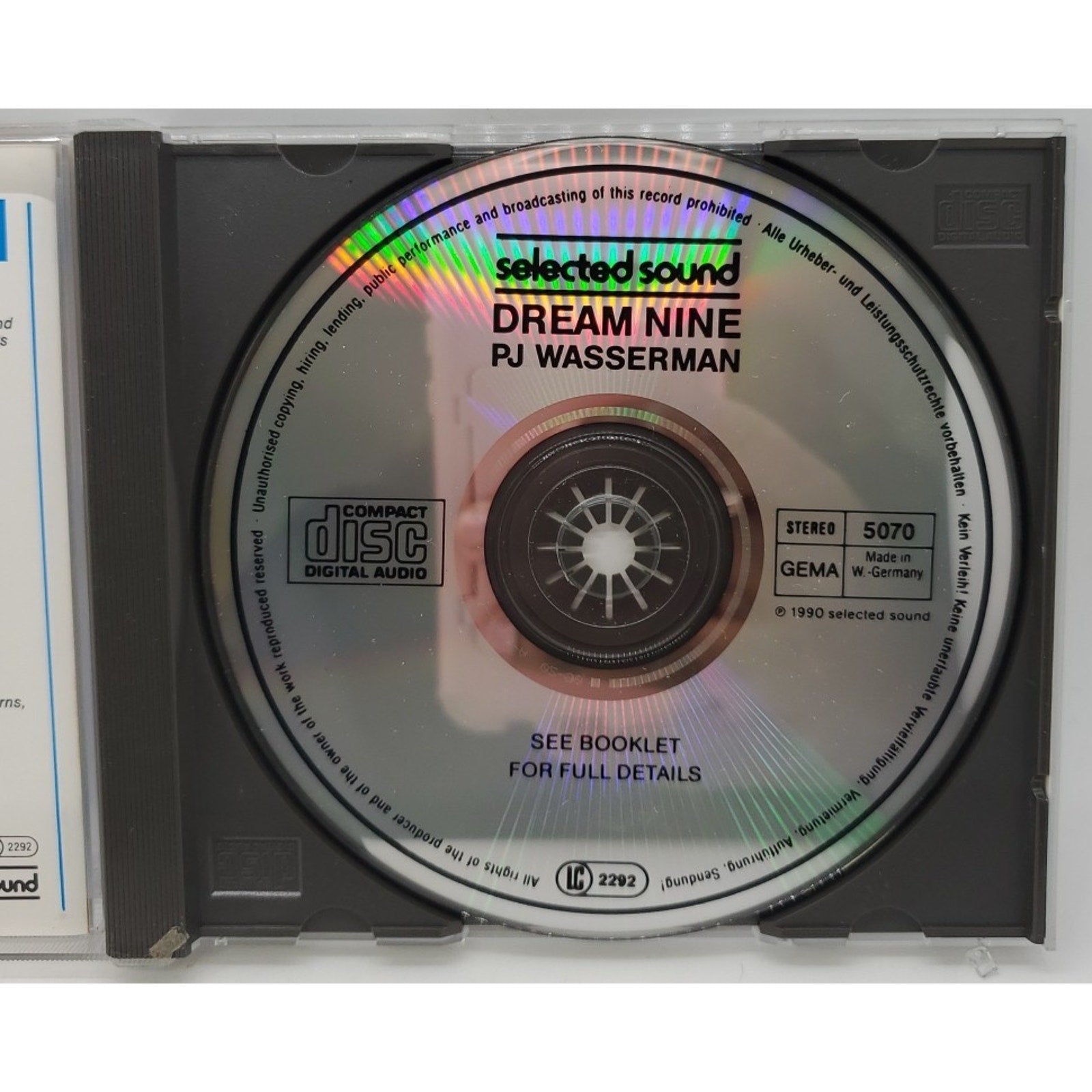 Dream Nine PJ Wasserman (CD)