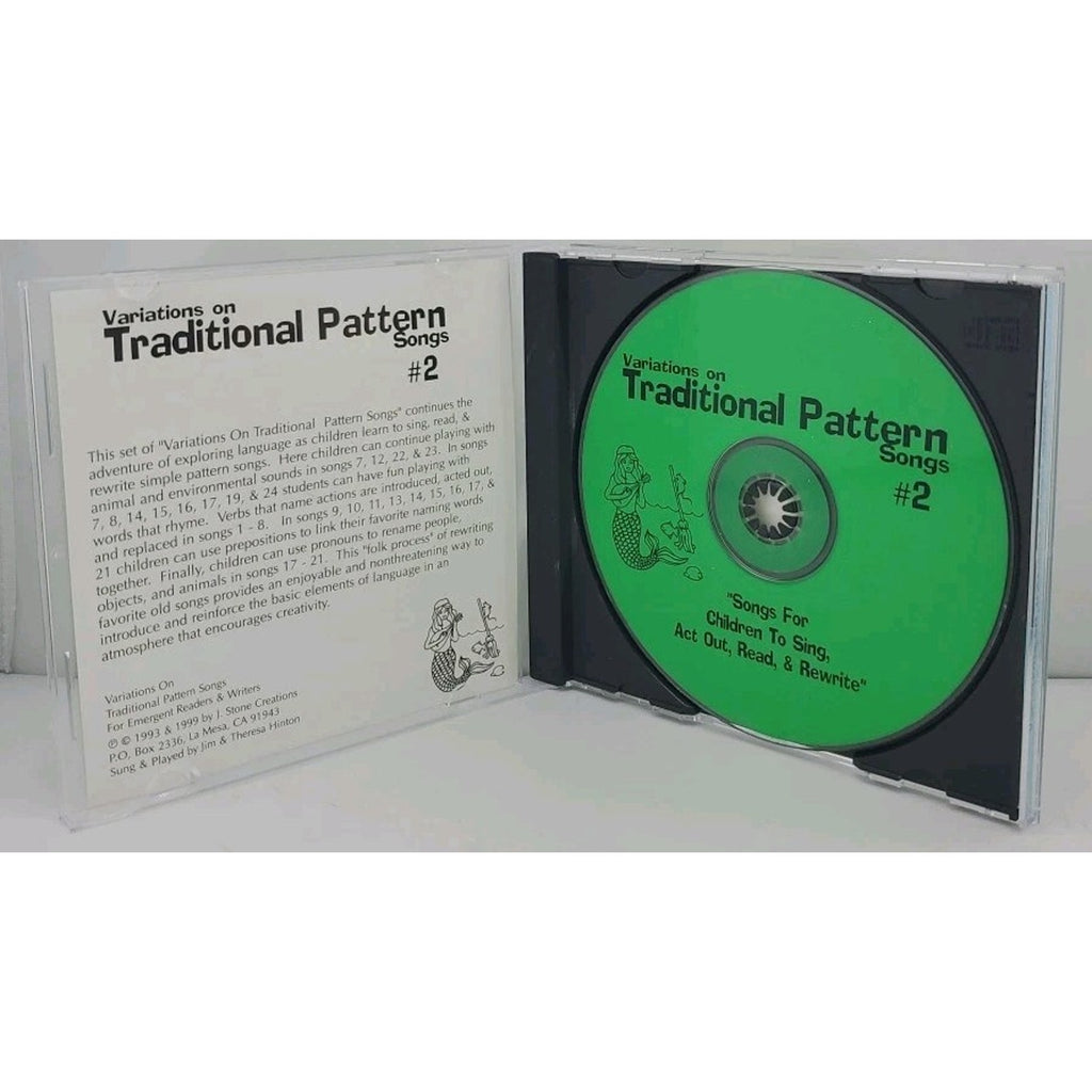Variations On Traditional Pattern Songs #2 CD