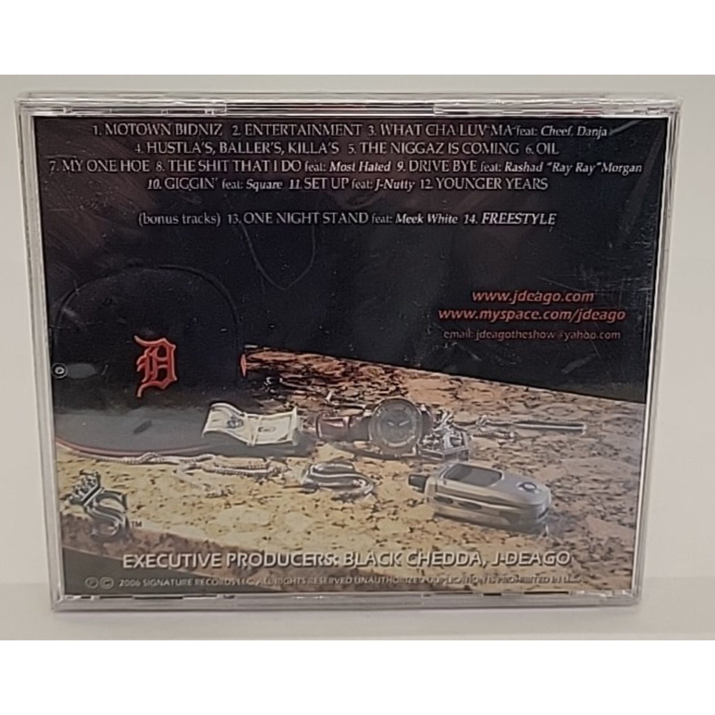 J-Deago The Show Motown Bidniz (CD) *Brand New*