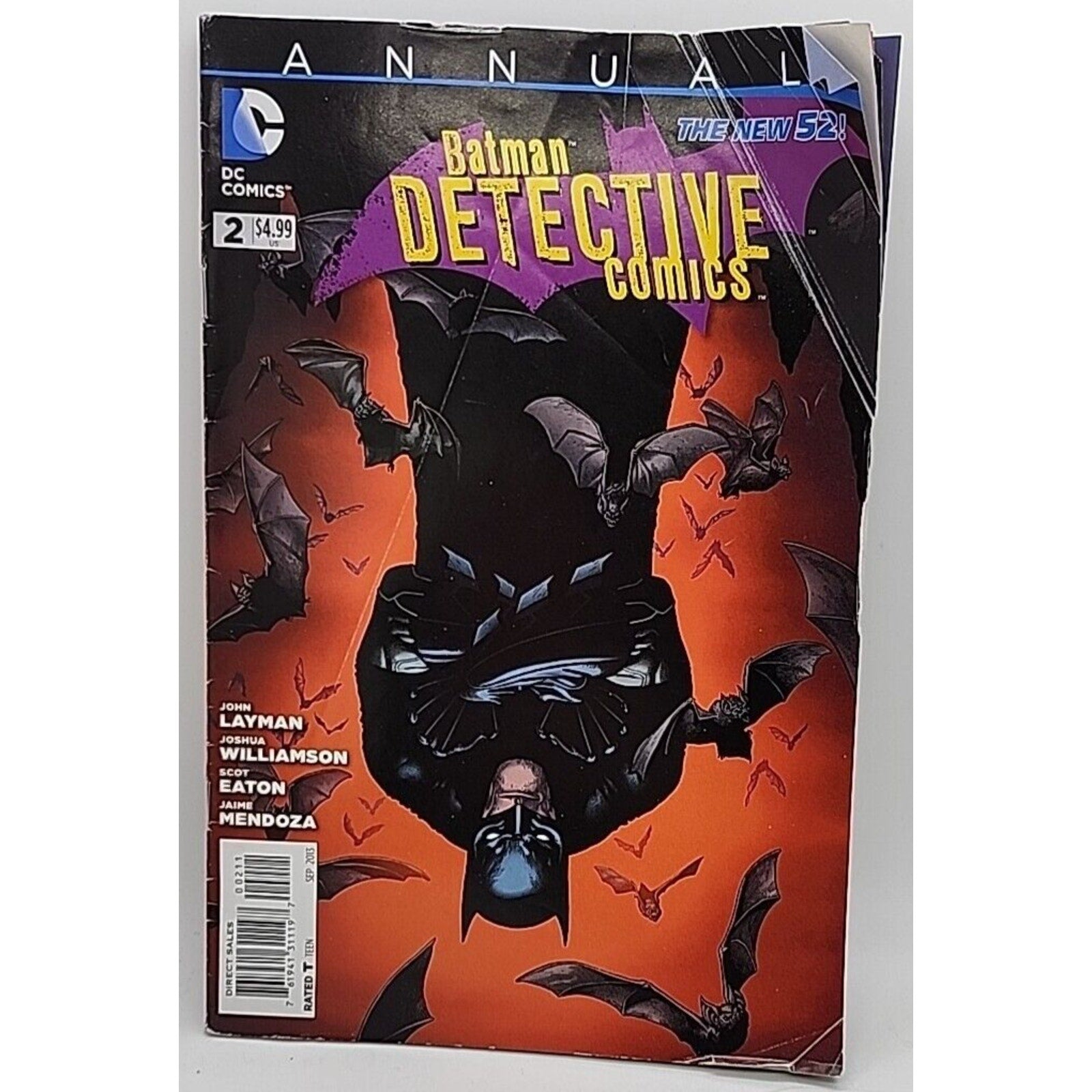 DC Batman Detective Comics Books #2 The New 52!