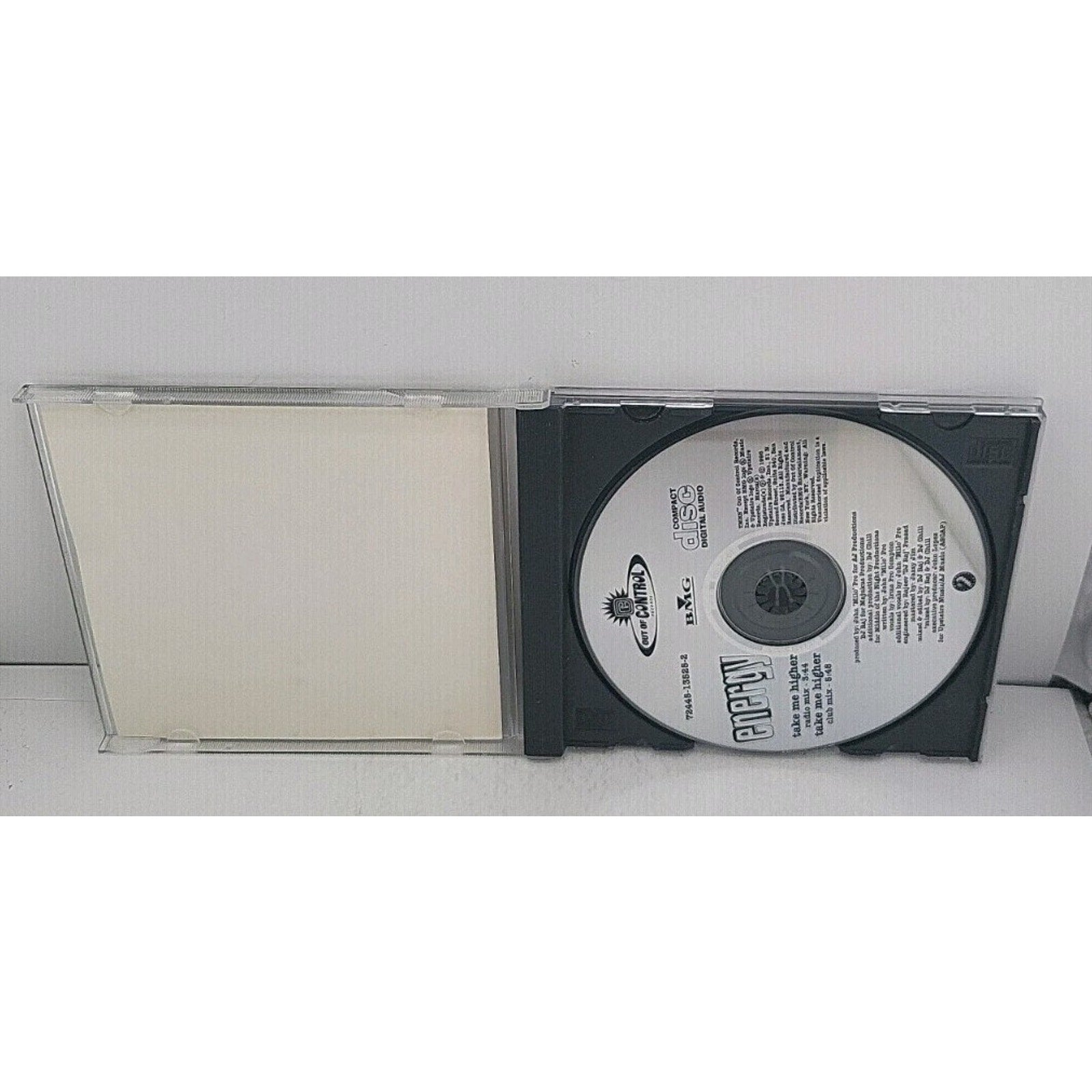 Energy Take Me Higher CD *No Back Art*