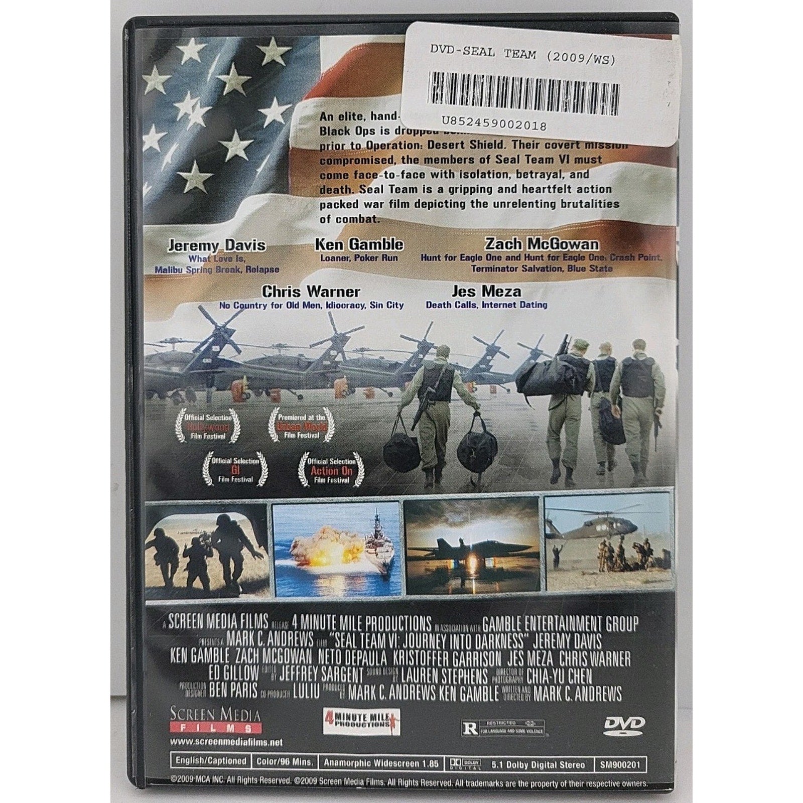 Seal Team (DVD, 2008)
