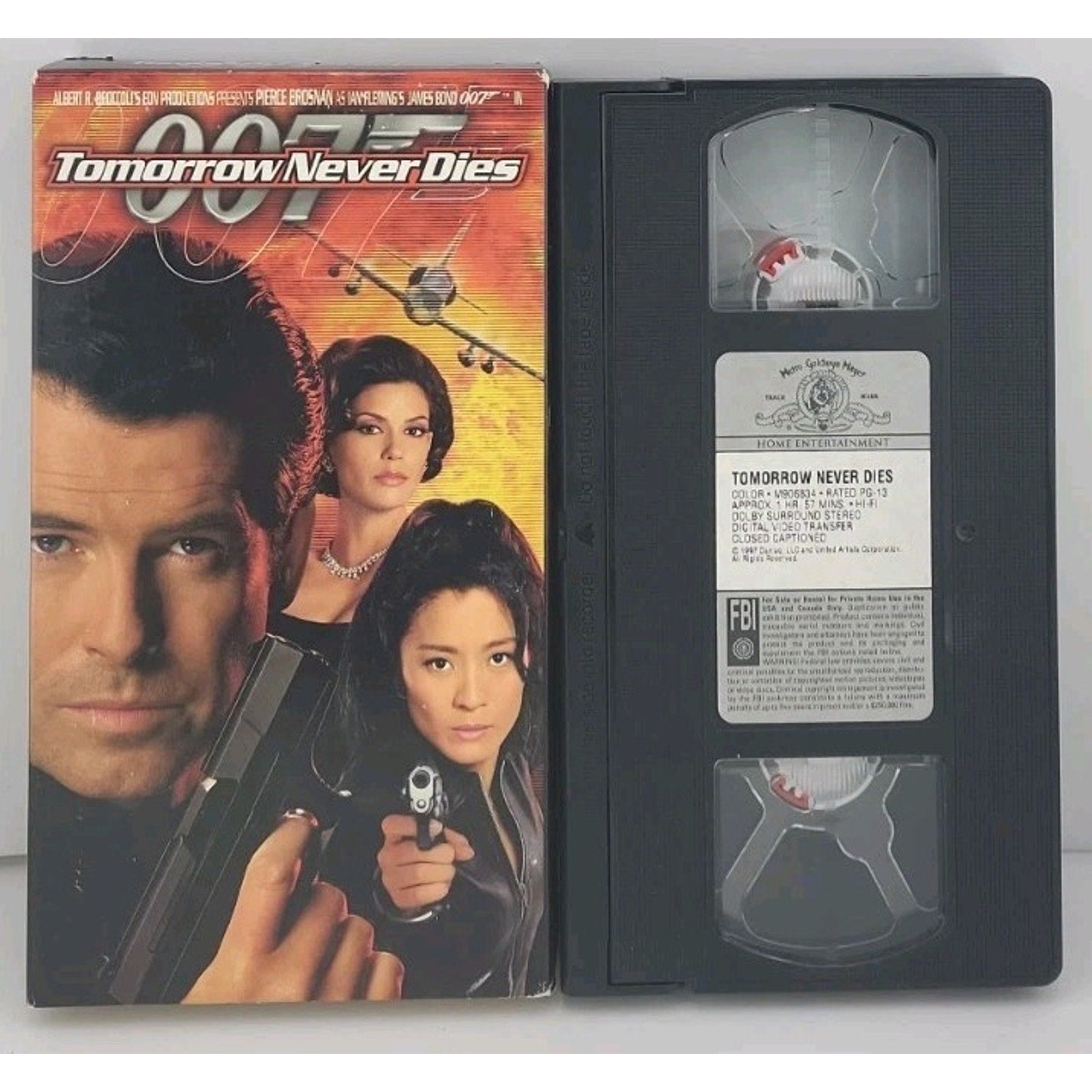 007 - Tomorrow Never Dies (VHS, 1998)