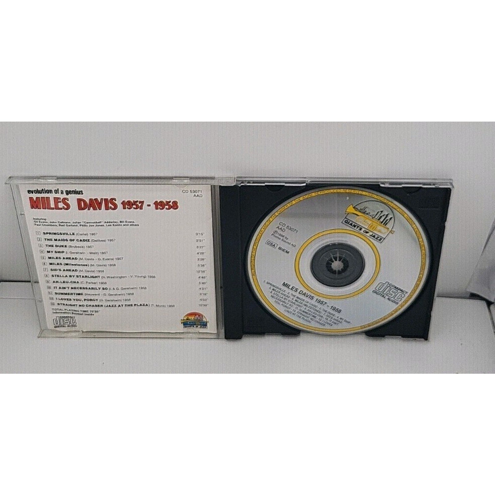 Miles Davis 1957-1958 CD