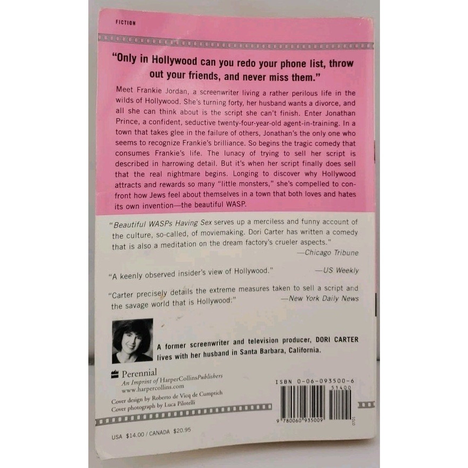 Beautiful Wasps Having Sex : A Hollywood Novel by Dori Carter (2001, Trade...