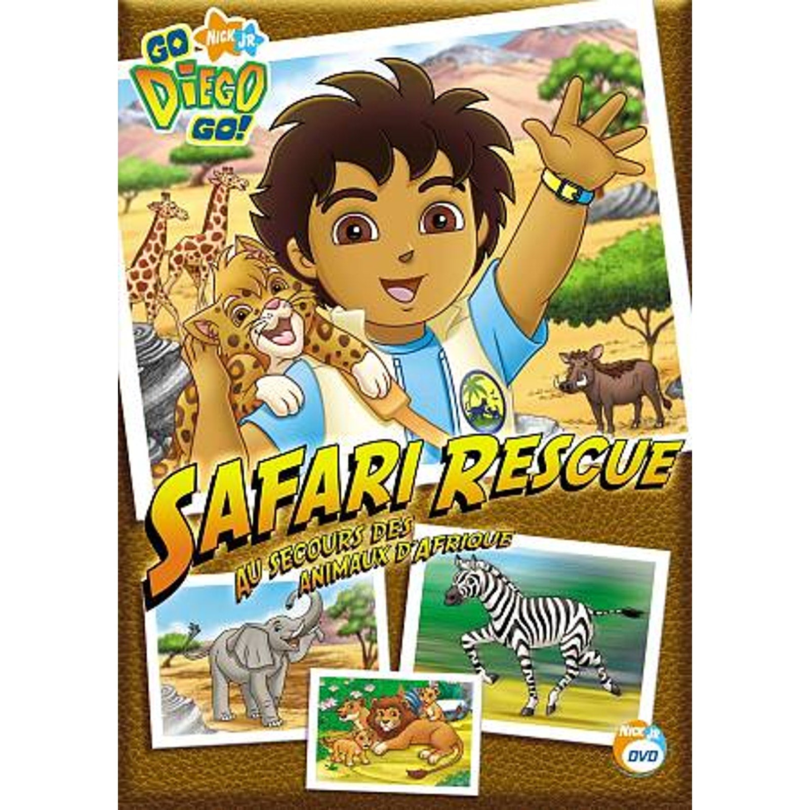 Go, Diego, Go - Safari Rescue (DVD, 2007, Canadian French)