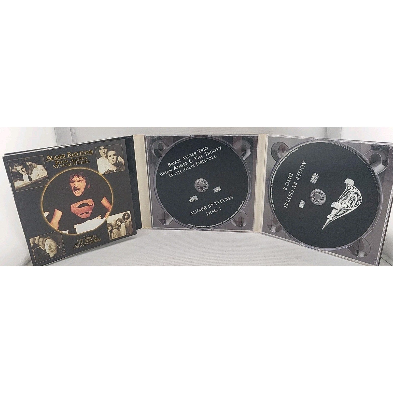 Auger Rhythms: Brian Auger's Musical History by Brian Auger (CD, Sep-2003, 2...