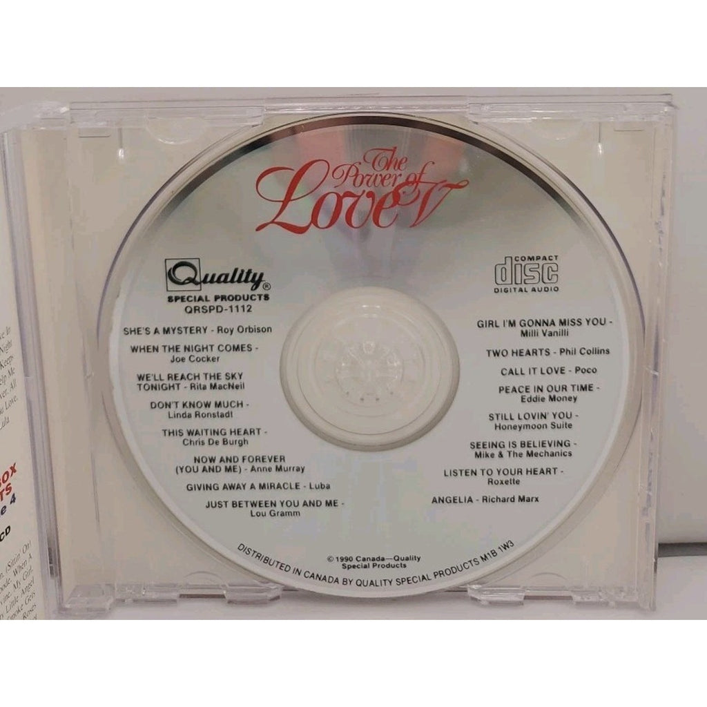 The Power of Love V - Music CD - Various Artists; Roy Orbison.