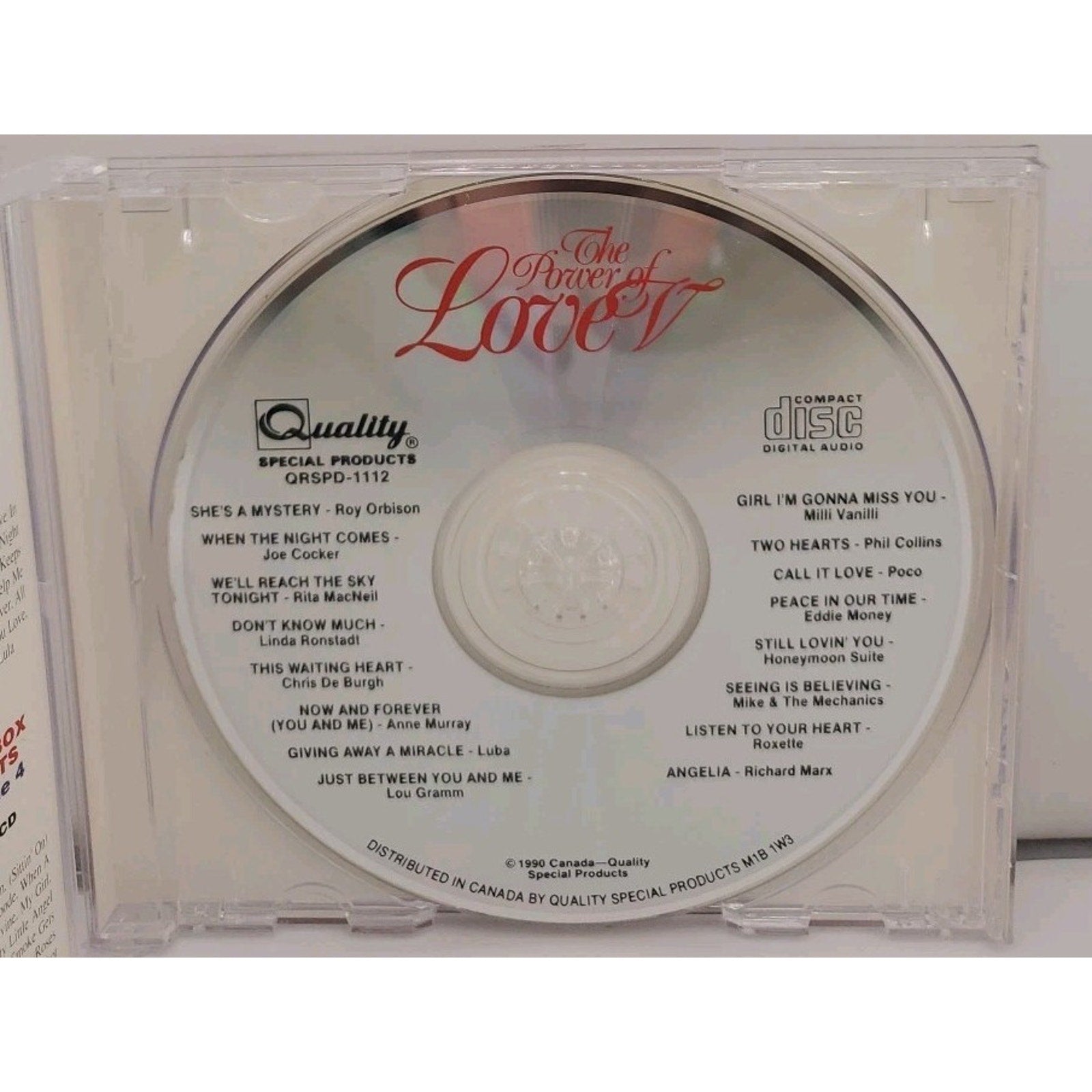 The Power of Love V - Music CD - Various Artists; Roy Orbison.