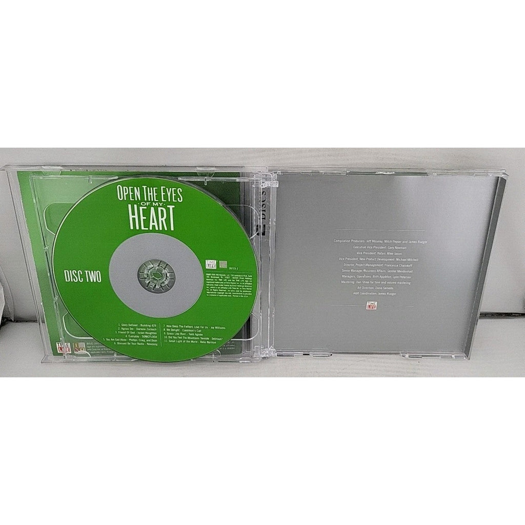 Open the Eyes of My Heart 2 CD Time Life Worship Anthems Christian Faith
