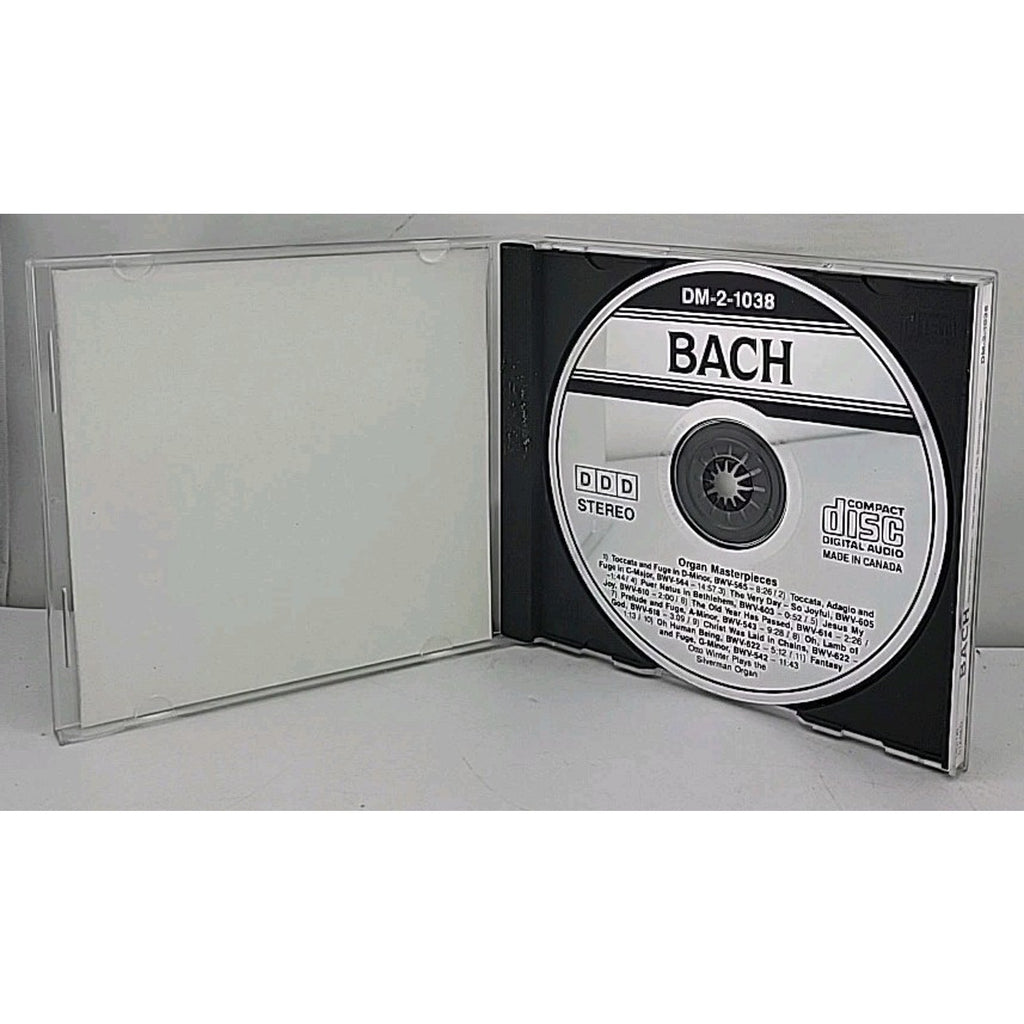 J.S. Bach Organ Masterpieces CD Otto Winter Sylvia Capova
