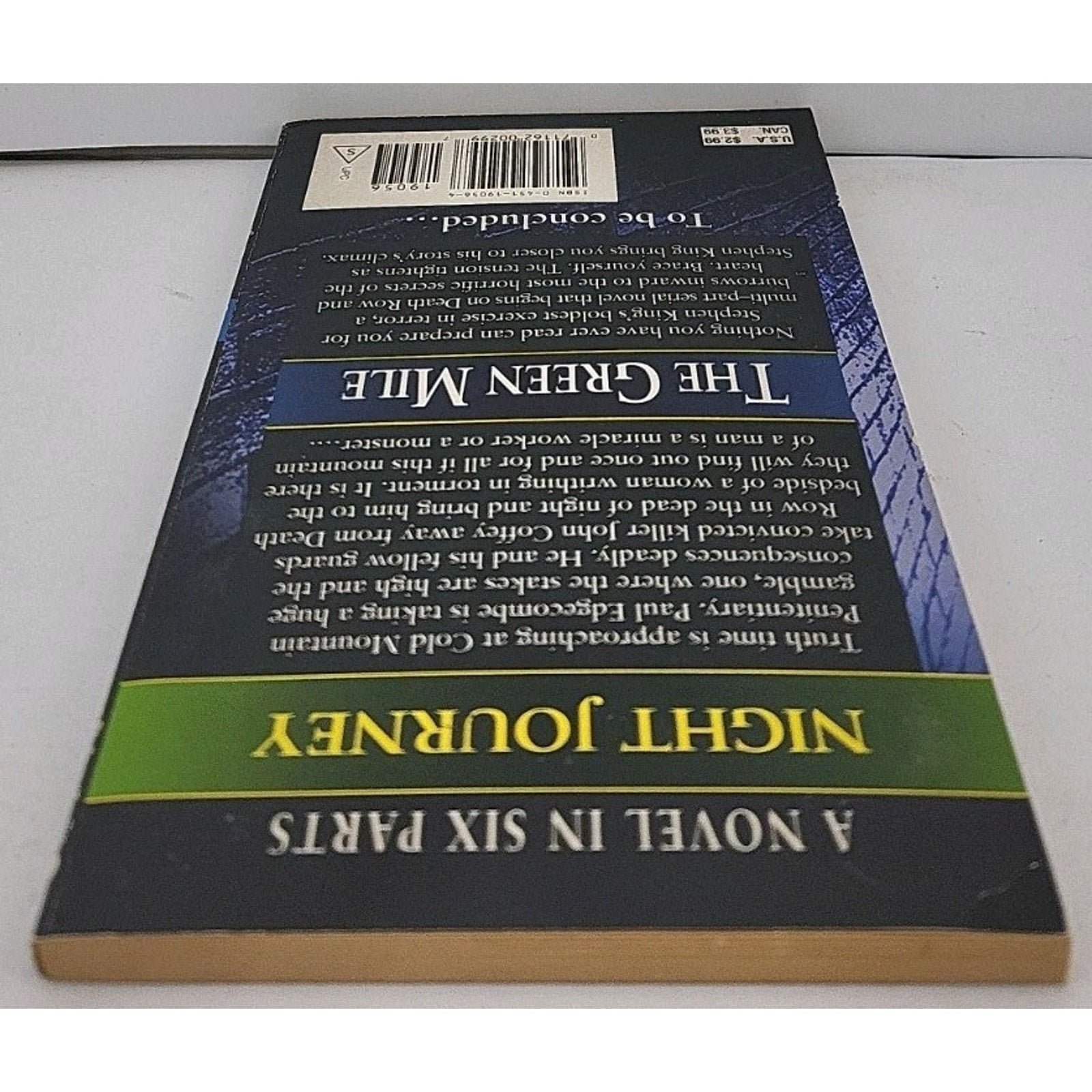 Night Journey By Stephen King (Paperback)