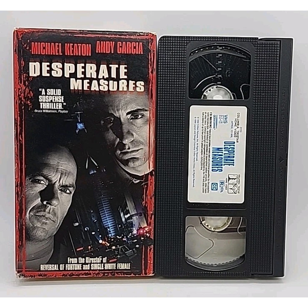 Desperate Measures (VHS, 1998, Closed Captioned)