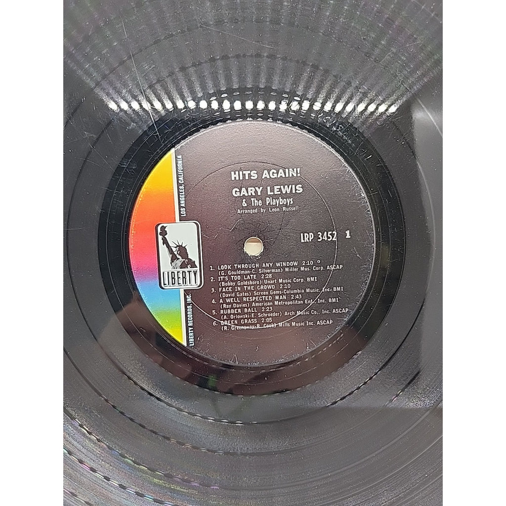 Gary Lewis & The Playboys Hits Again LP
