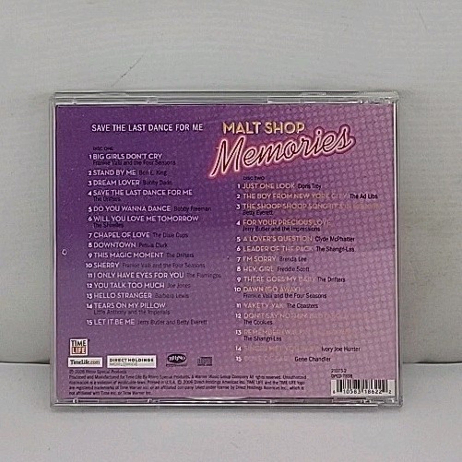 Malt Shop Memories-Sm 2 by Various (CD, 2006)