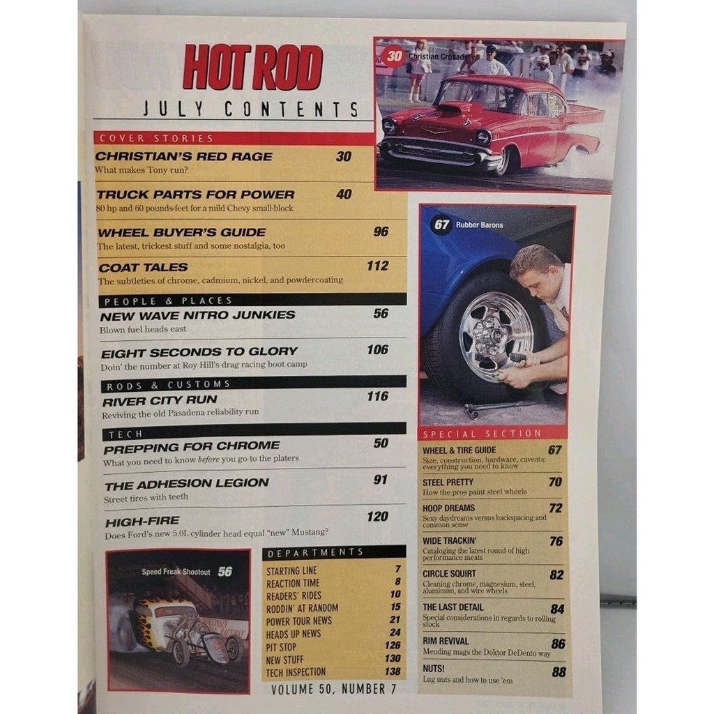 Hot Rod Magazine July 1997