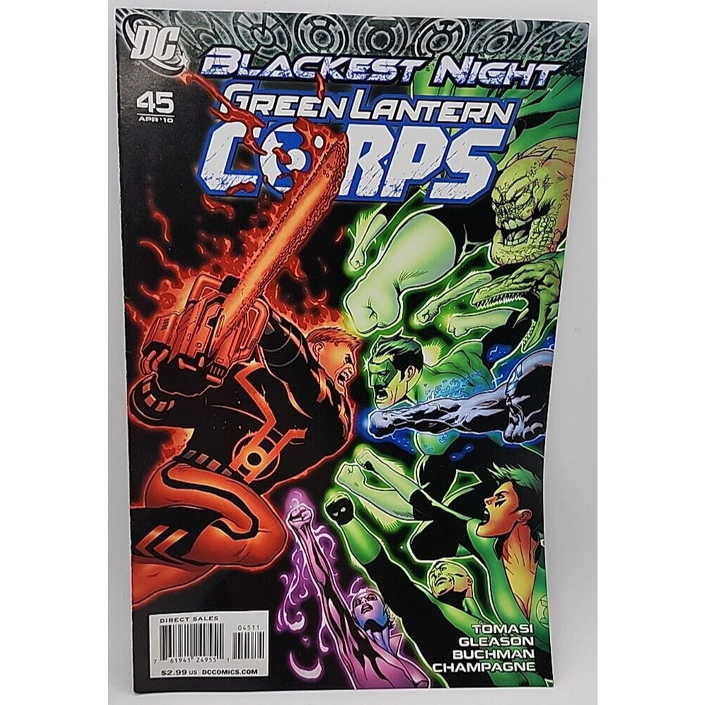 DC Comics - Green Lantern Corps: Blackest Night #45 APR 10