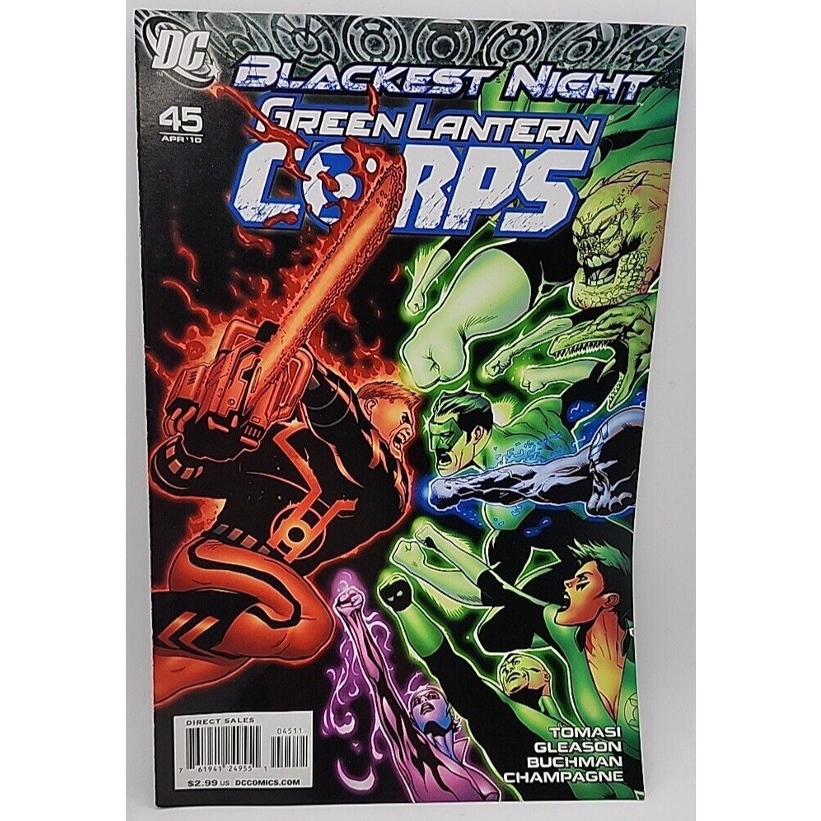 DC Comics - Green Lantern Corps: Blackest Night #45 APR 10