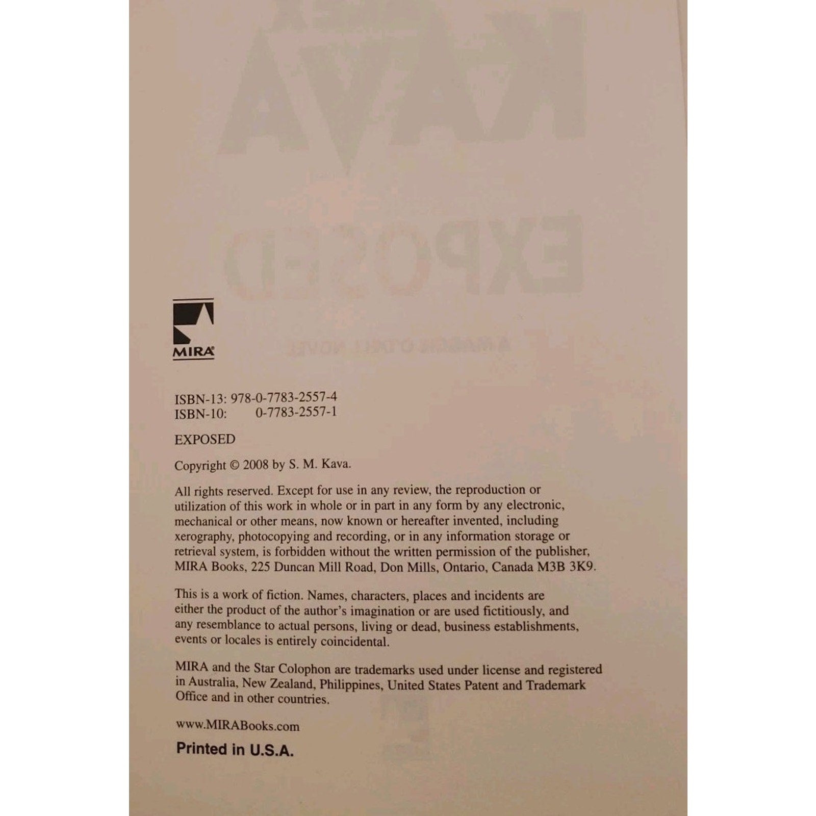 Exposed by Alex Kava (2008, Hardcover)