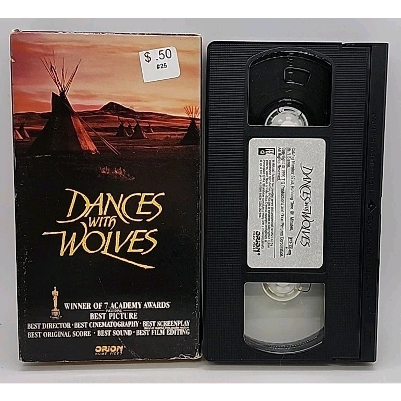 Dances with Wolves (VHS, 1993)