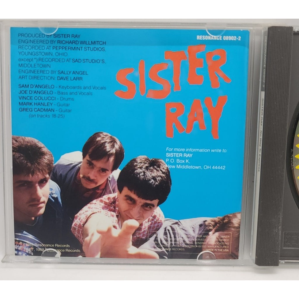 Sister Ray No Way To Express 1989 (CD)