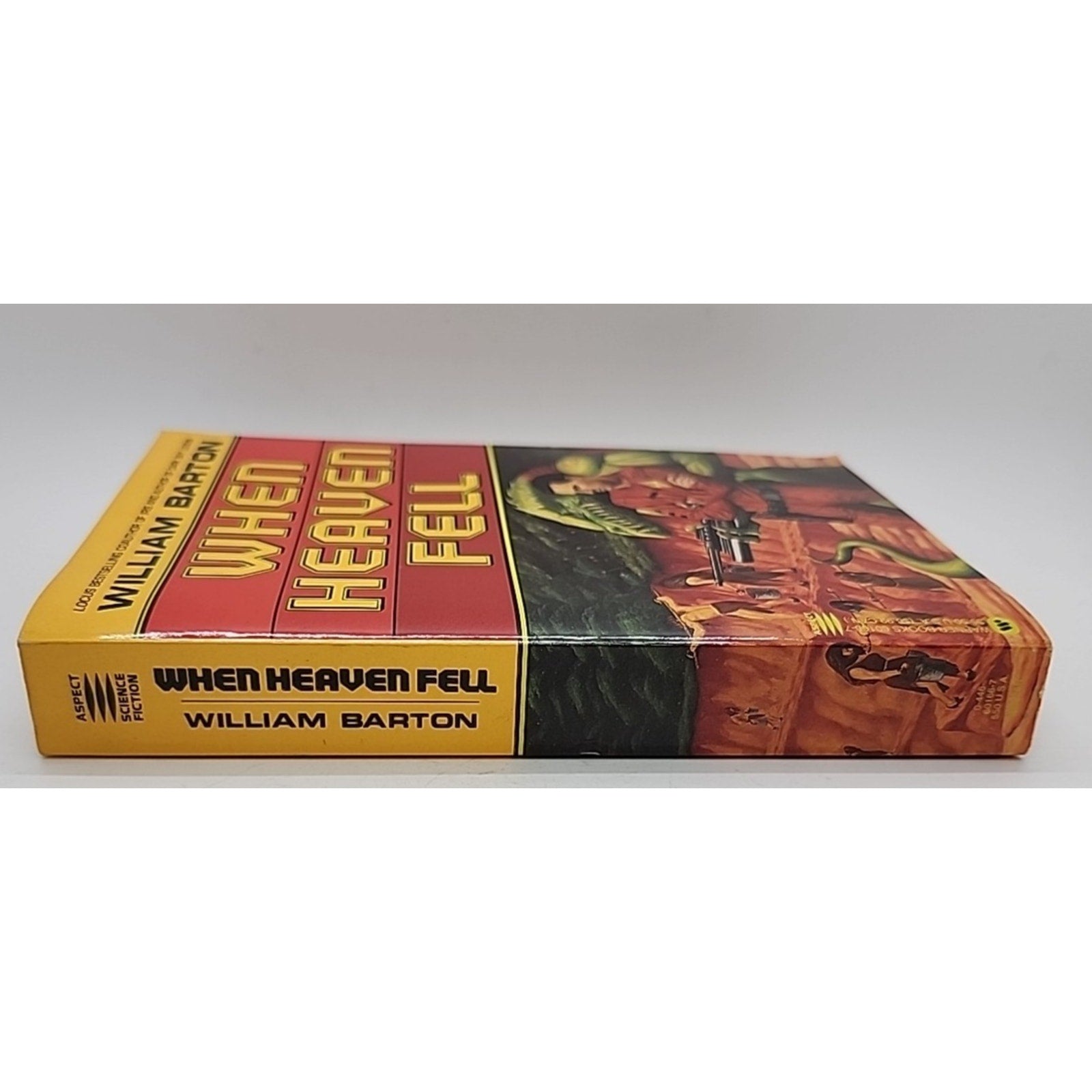 When Heaven Fell by William Barton (1995, Mass Market)