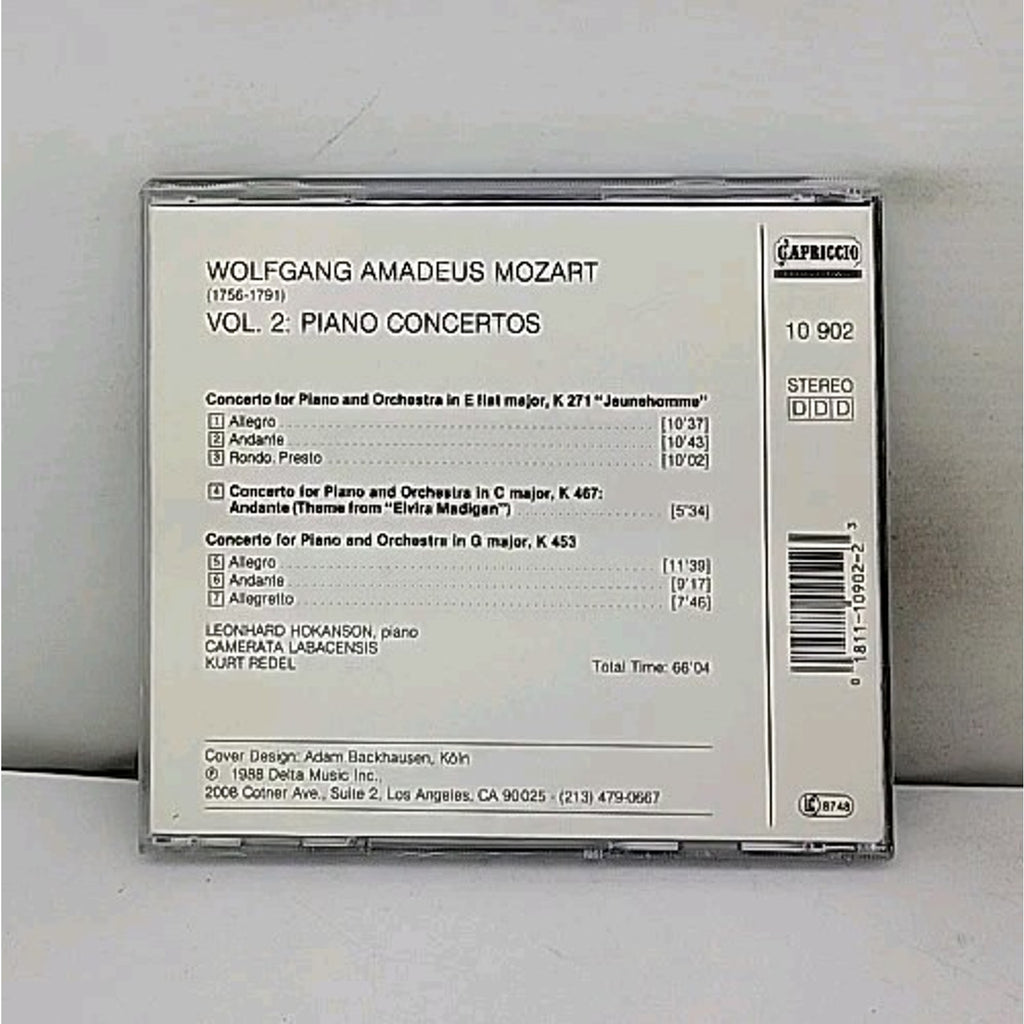 Masterpieces Vol 2 by Mozart CD