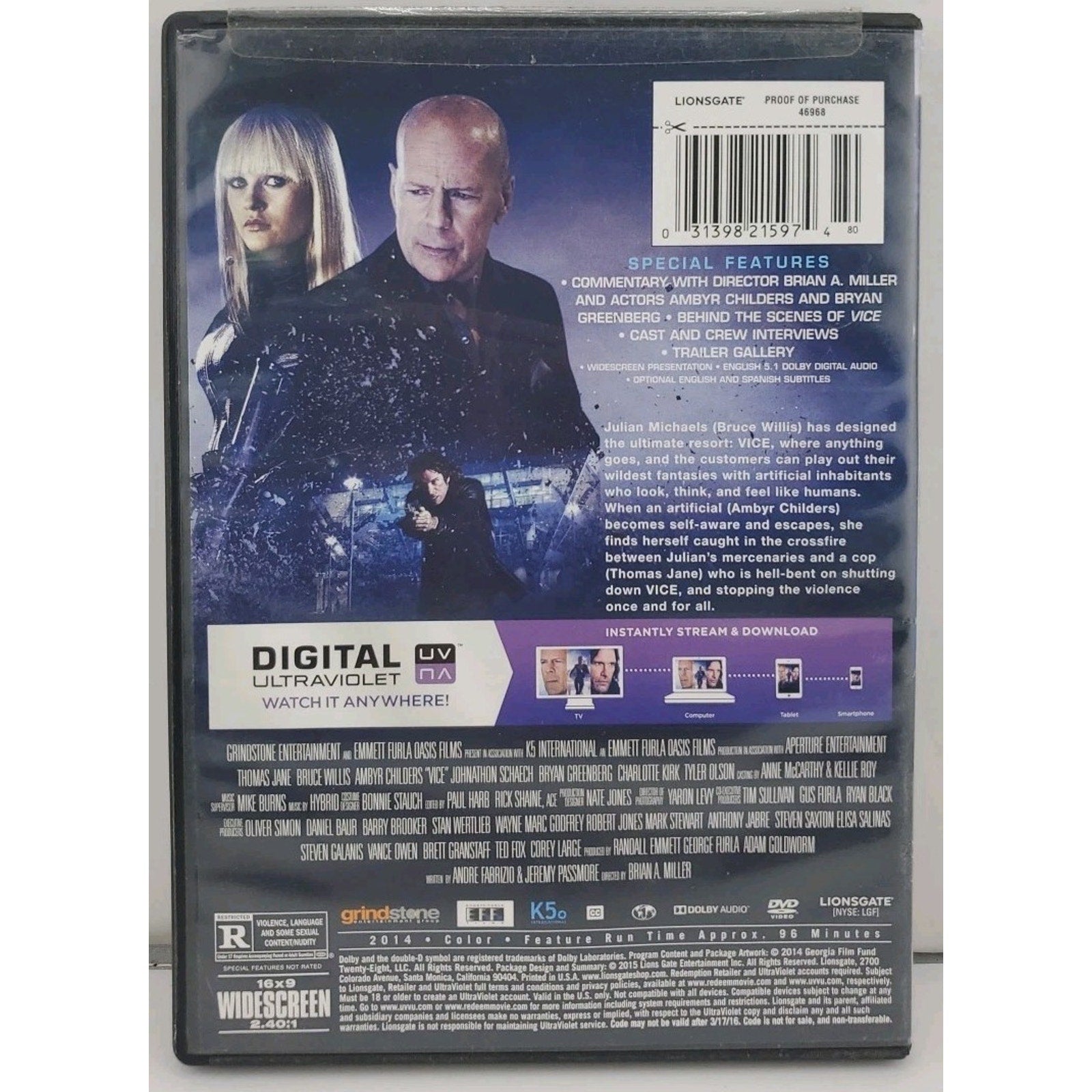 Vice (DVD, 2015)