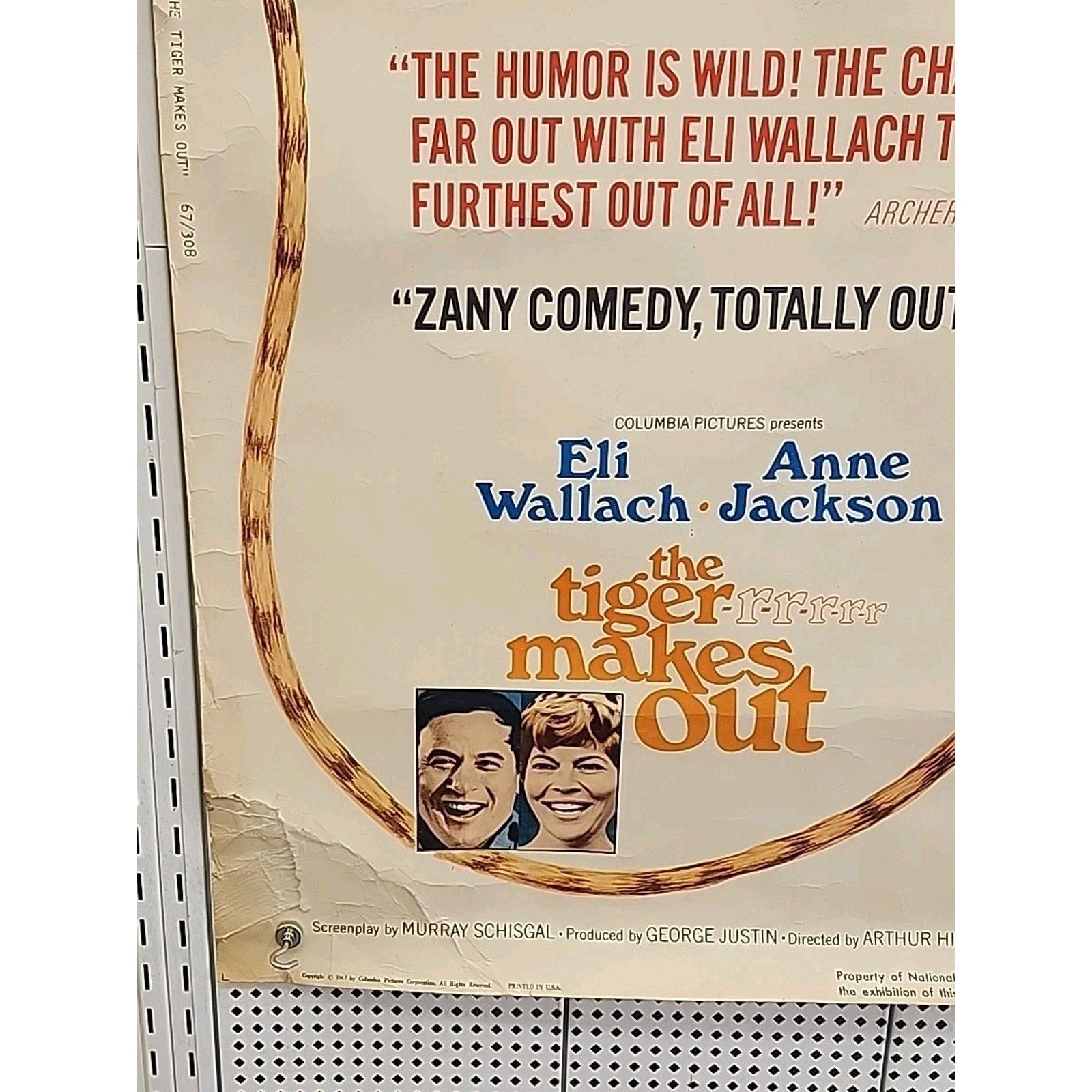 The Tiger Makes Out Movie Poster 30x40