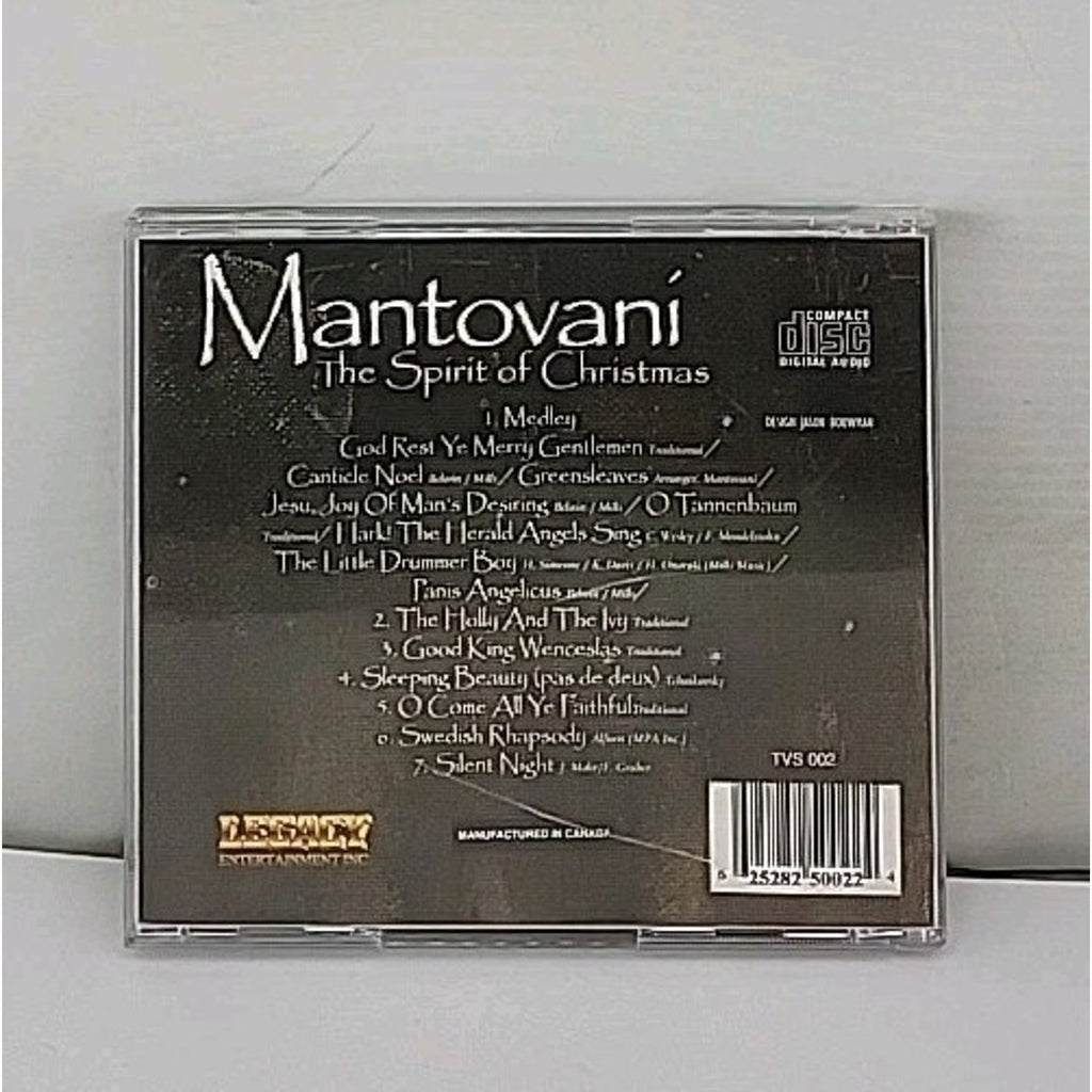 Spirit of Christmas by Mantovani (CD, 2000)