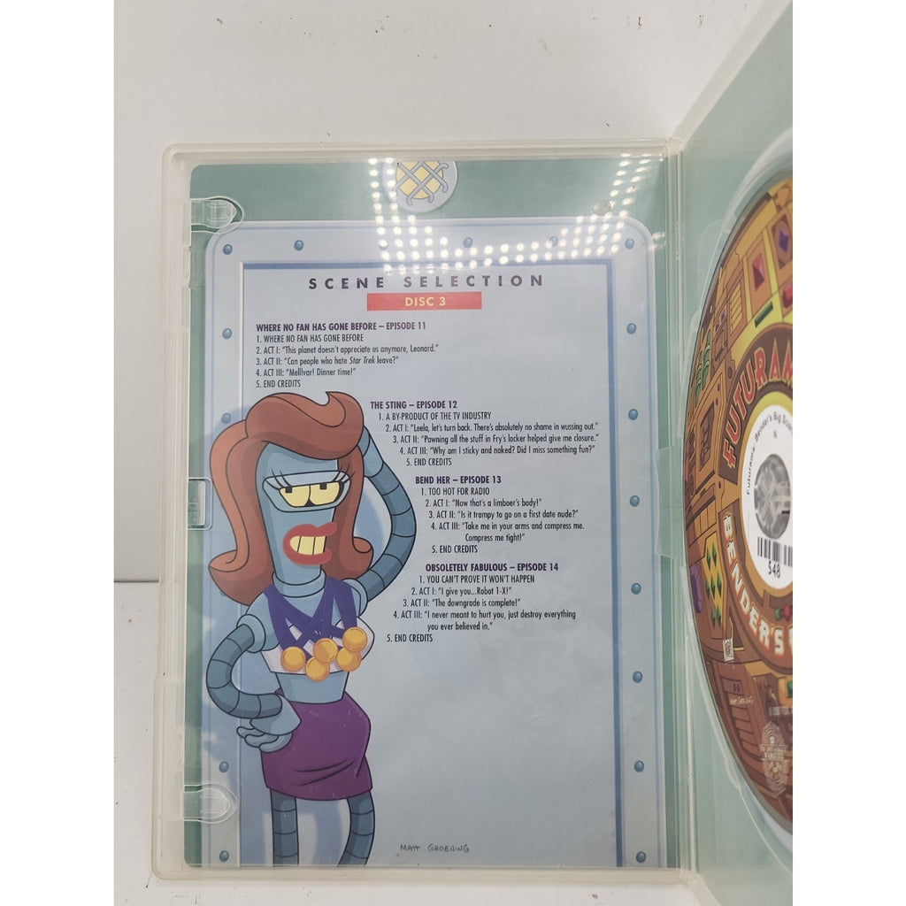 Futurama Vol. 4 Disc Three DVD