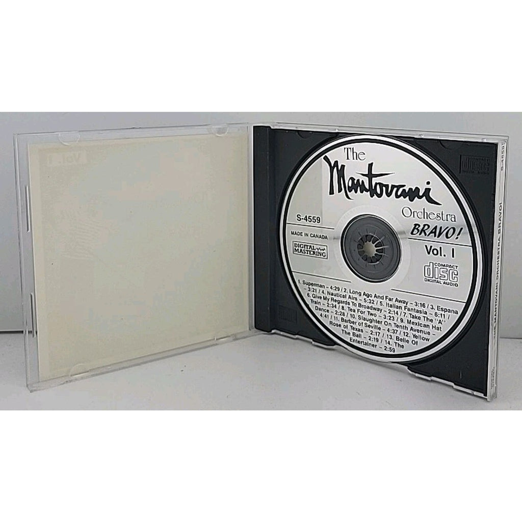 Bravo! Vol.1 by The Mantovani Orchestra (CD)