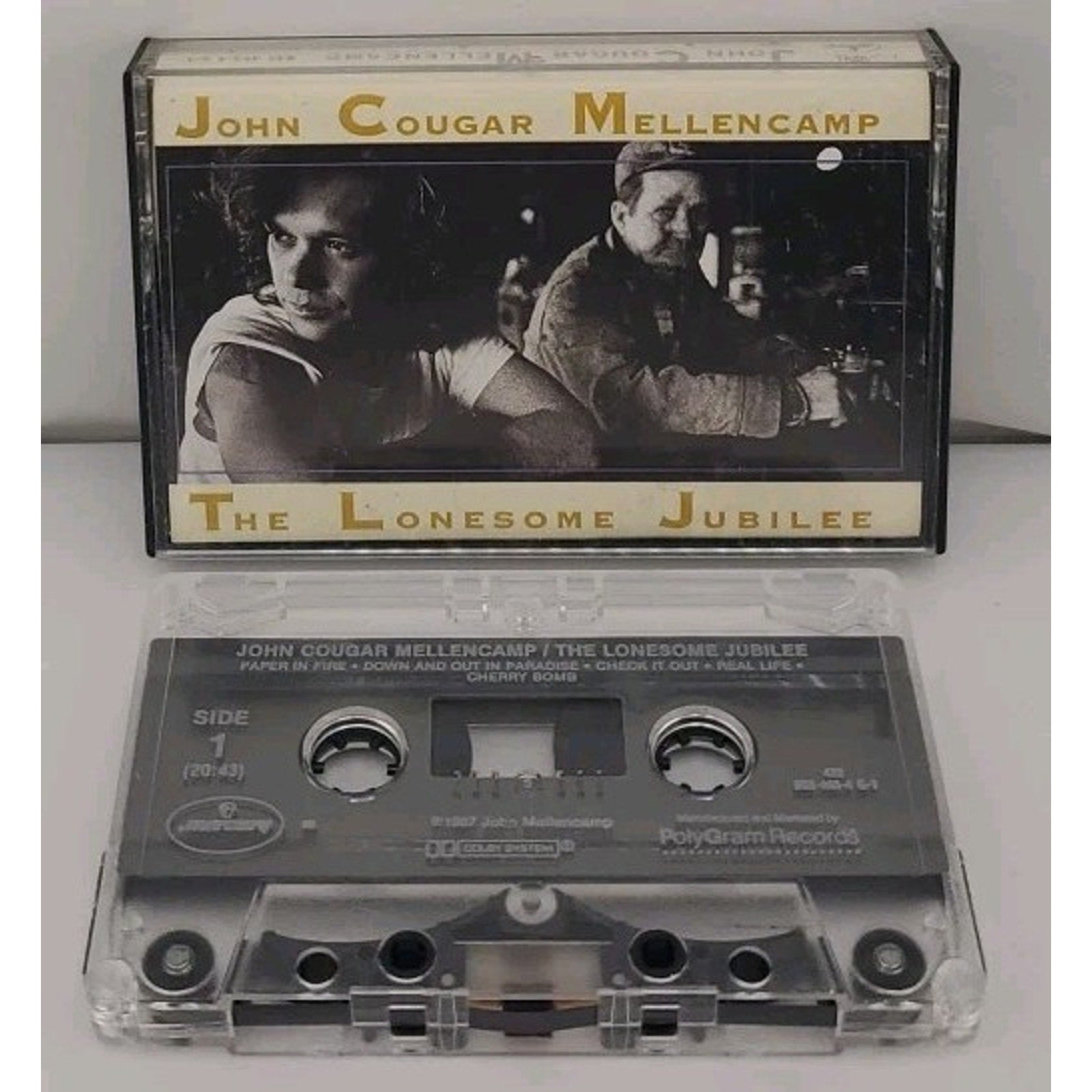 The Lonesome Jubilee by John Cougar Mellencamp/John Mellencamp (Cassette, 1987,