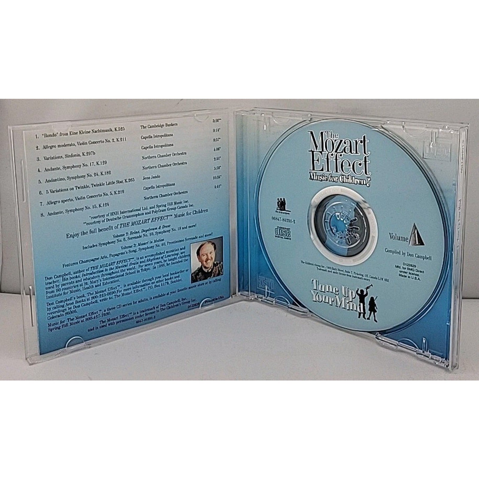 Music for Children 1: Tune Up Your Mind The Mozart Effect (CD, 1997)