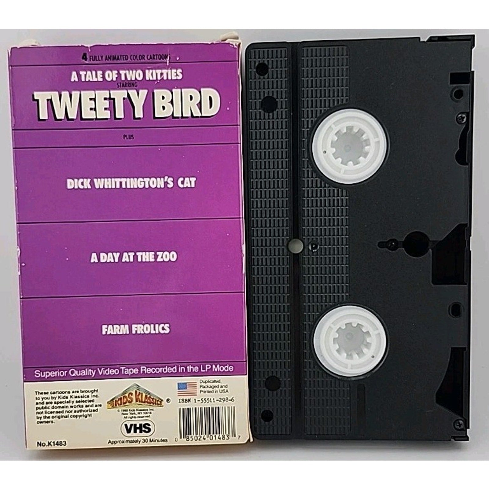 A Tale Of Two Kitties: Tweety Bird (VHS, 1988)