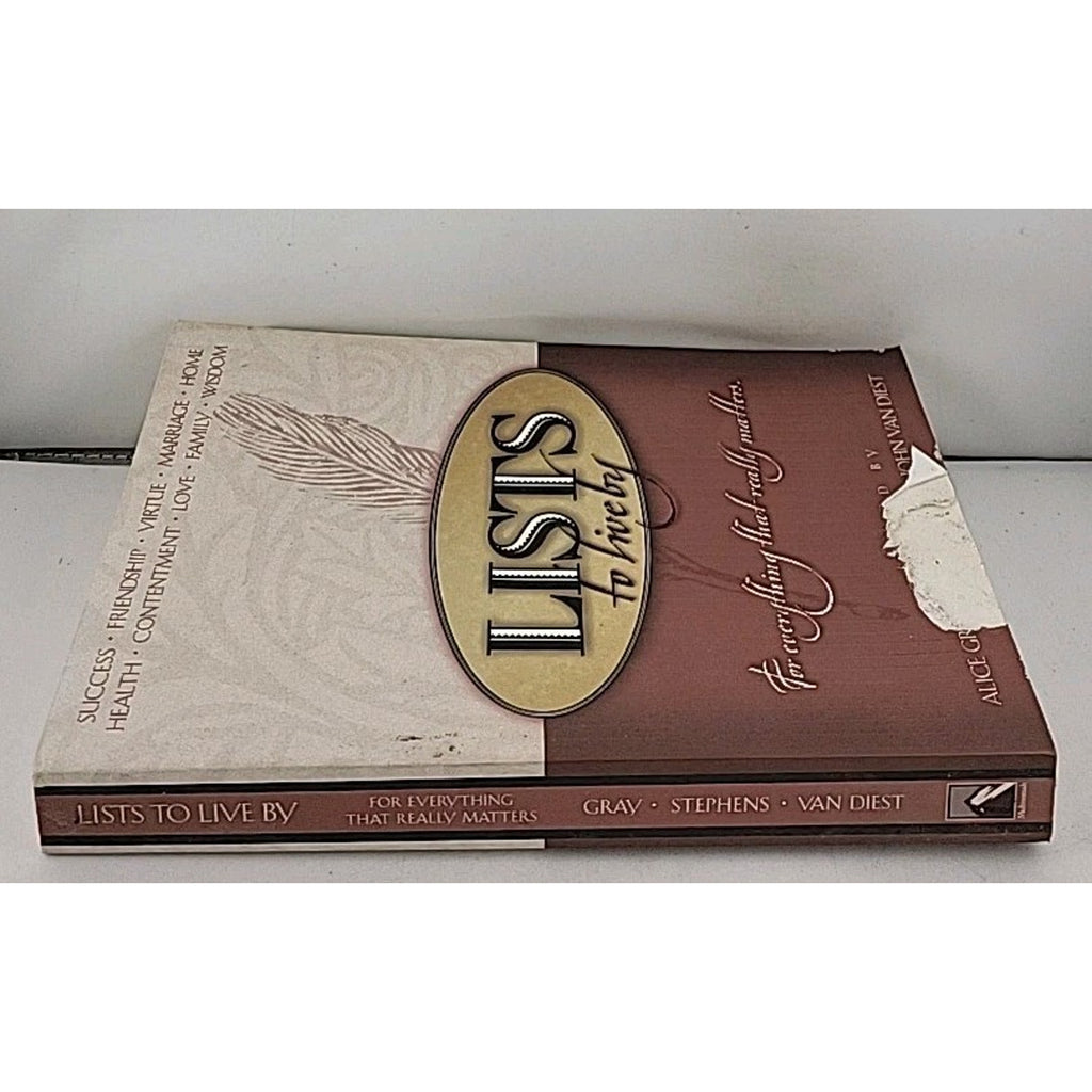 For Everything That Really Matters by John Van Diest (1999, Trade Paperback)