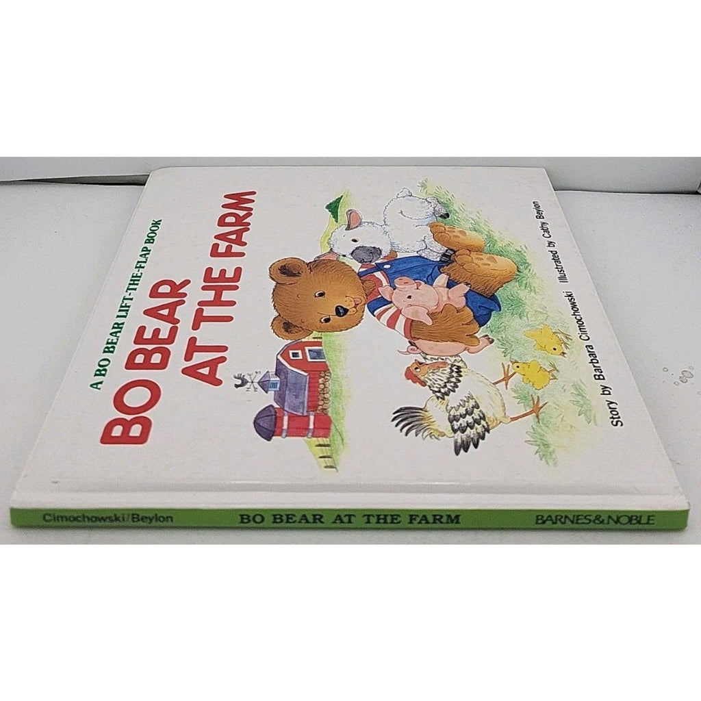 Bo Bear at the Farm by Barbara Cimochowski (Hardcover)