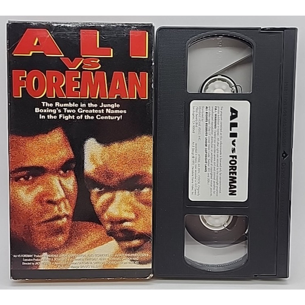 Ali Vs Foreman (VHS)