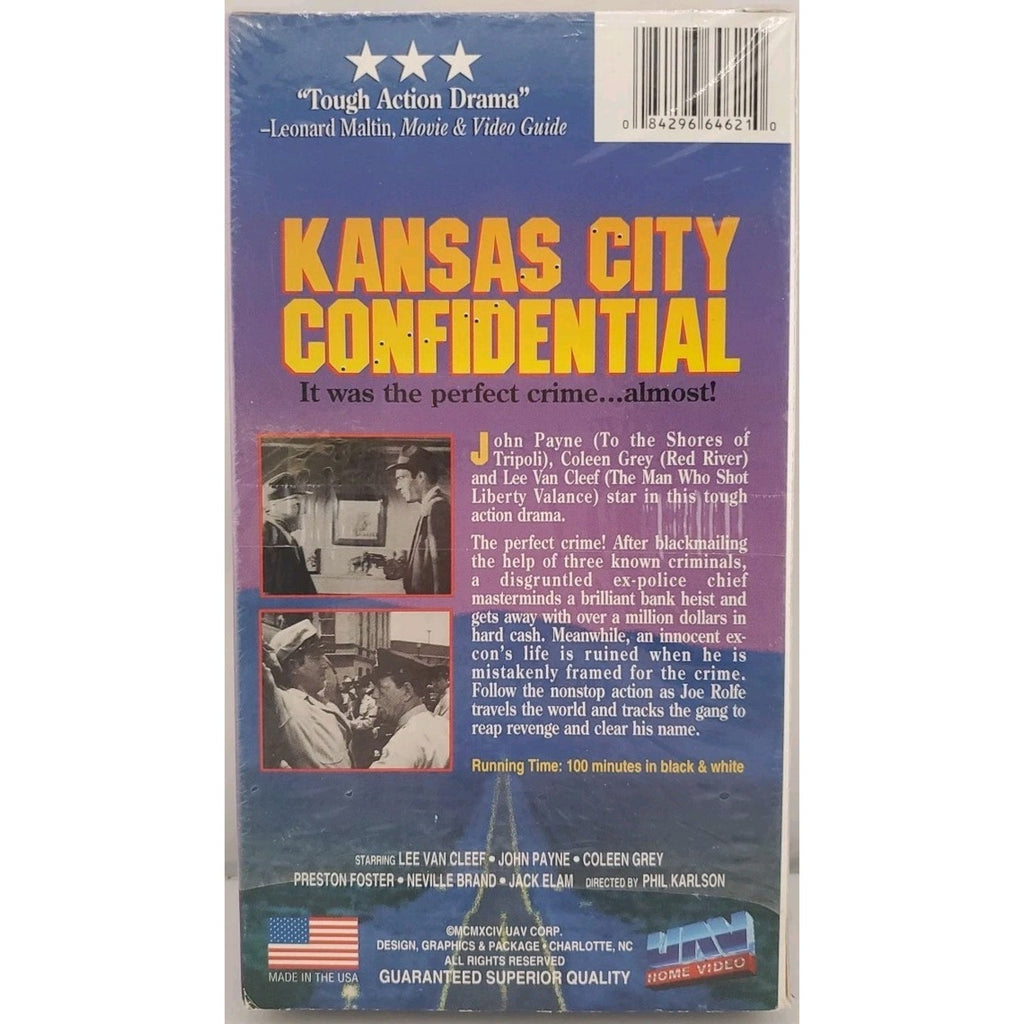 Kansas City Confidential (VHS, 1952)