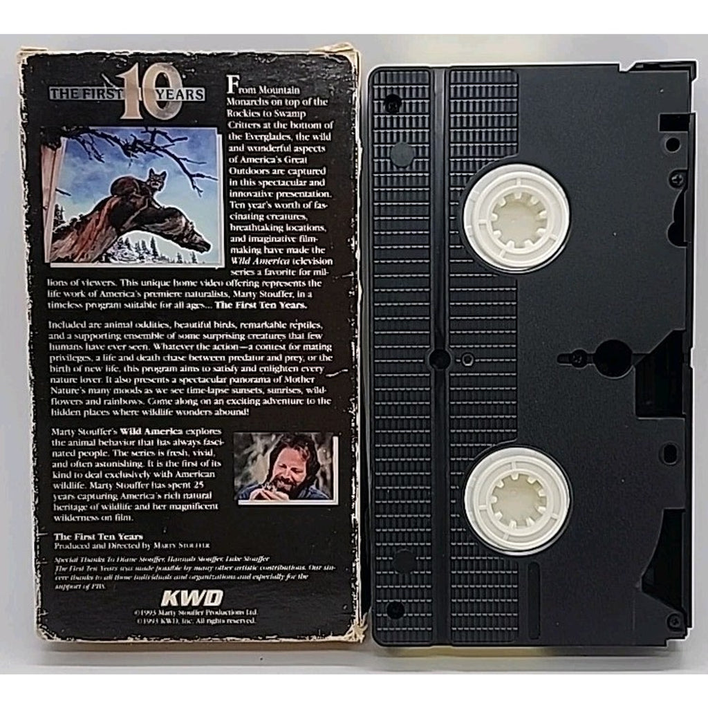 Marty Stouffer's Wild America The First 10 Years (VHS)