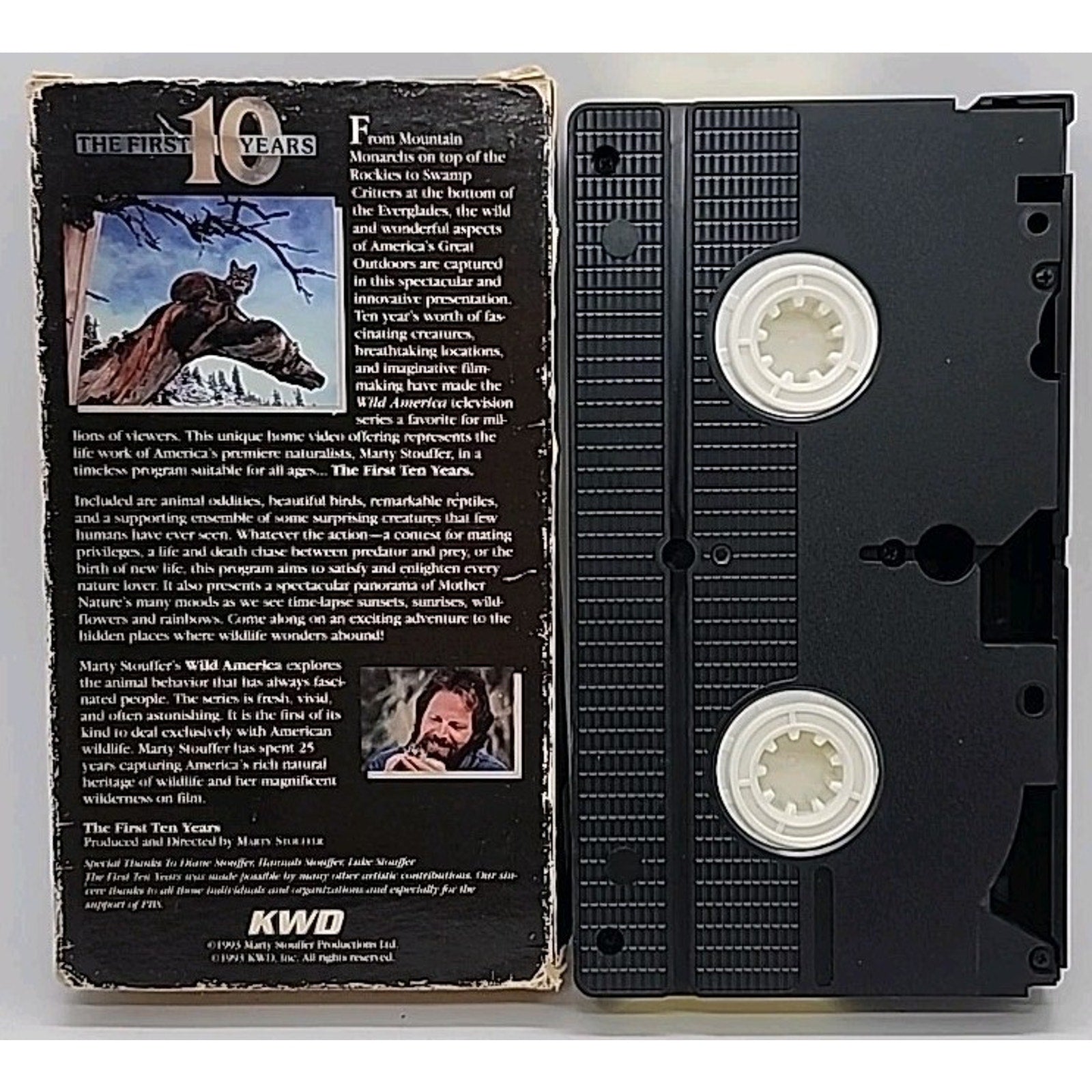 Marty Stouffer's Wild America The First 10 Years (VHS)