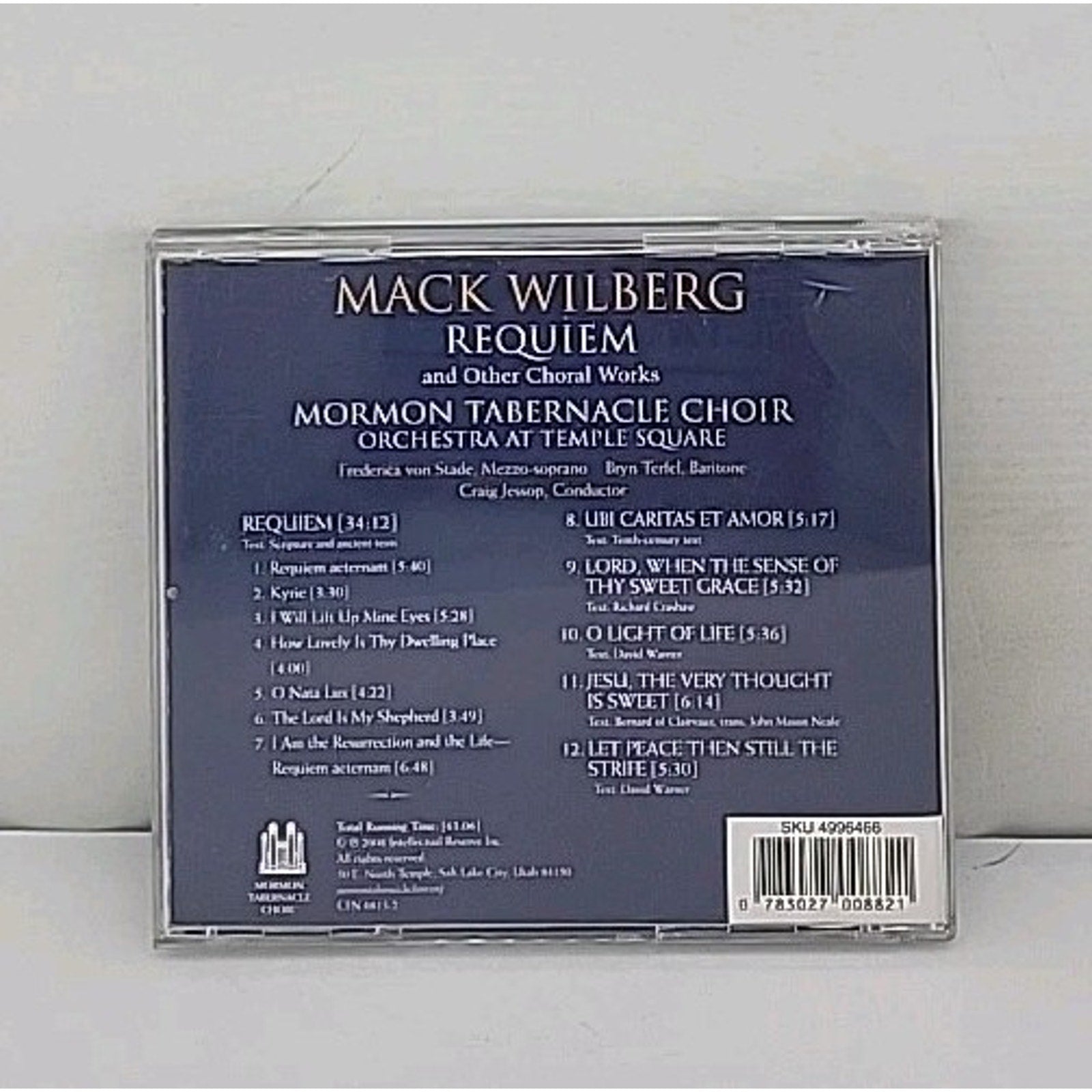 Mack Wilberg Requiem by Mormon Tabernacle Choir (CD, 2008)