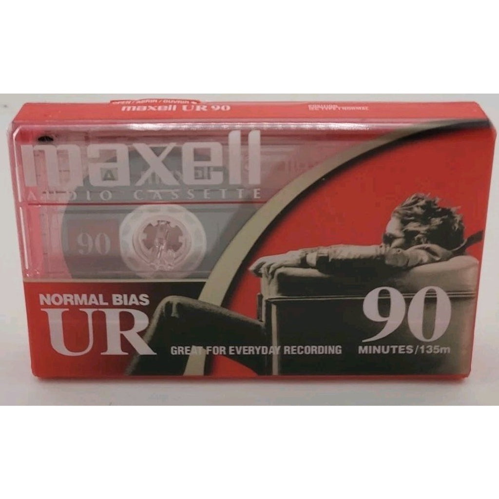 Maxell UR-90 Normal-Bias Cassette Tape *Brand New*