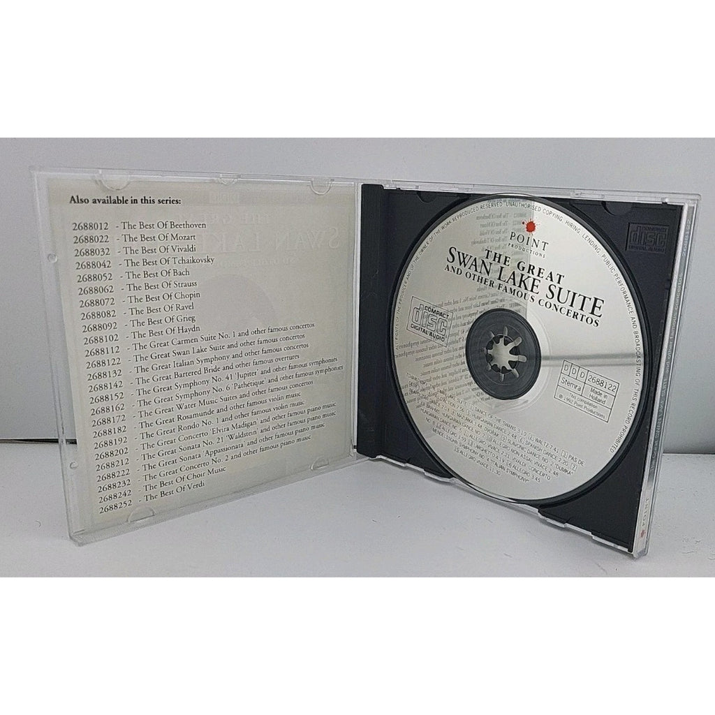 The Great Swan Lake Suite And Other Famous Concertos (CD, Point Prod. Holland)