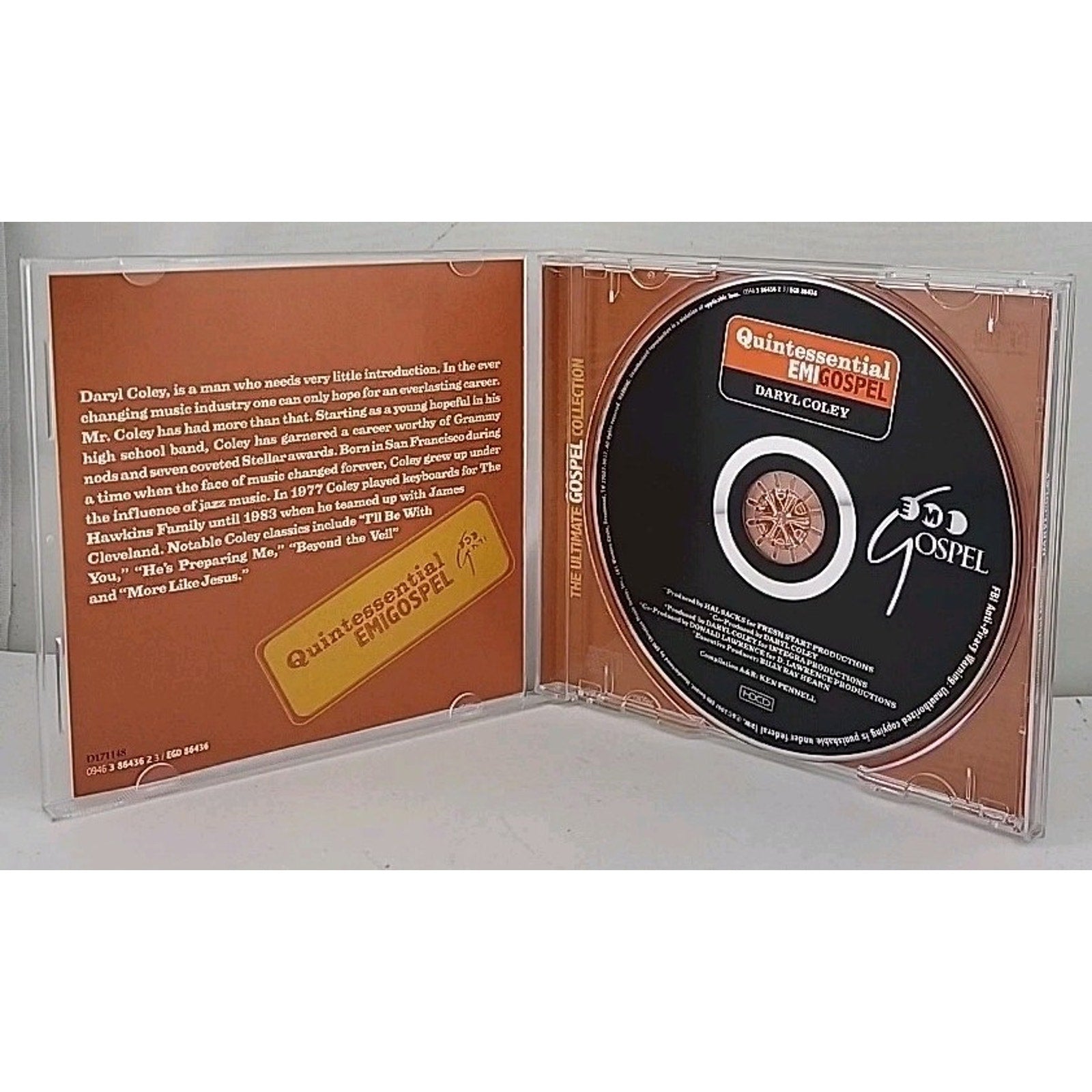 Quintessential EMI Gospel by Daryl Coley (CD, Apr-2007, EMI)