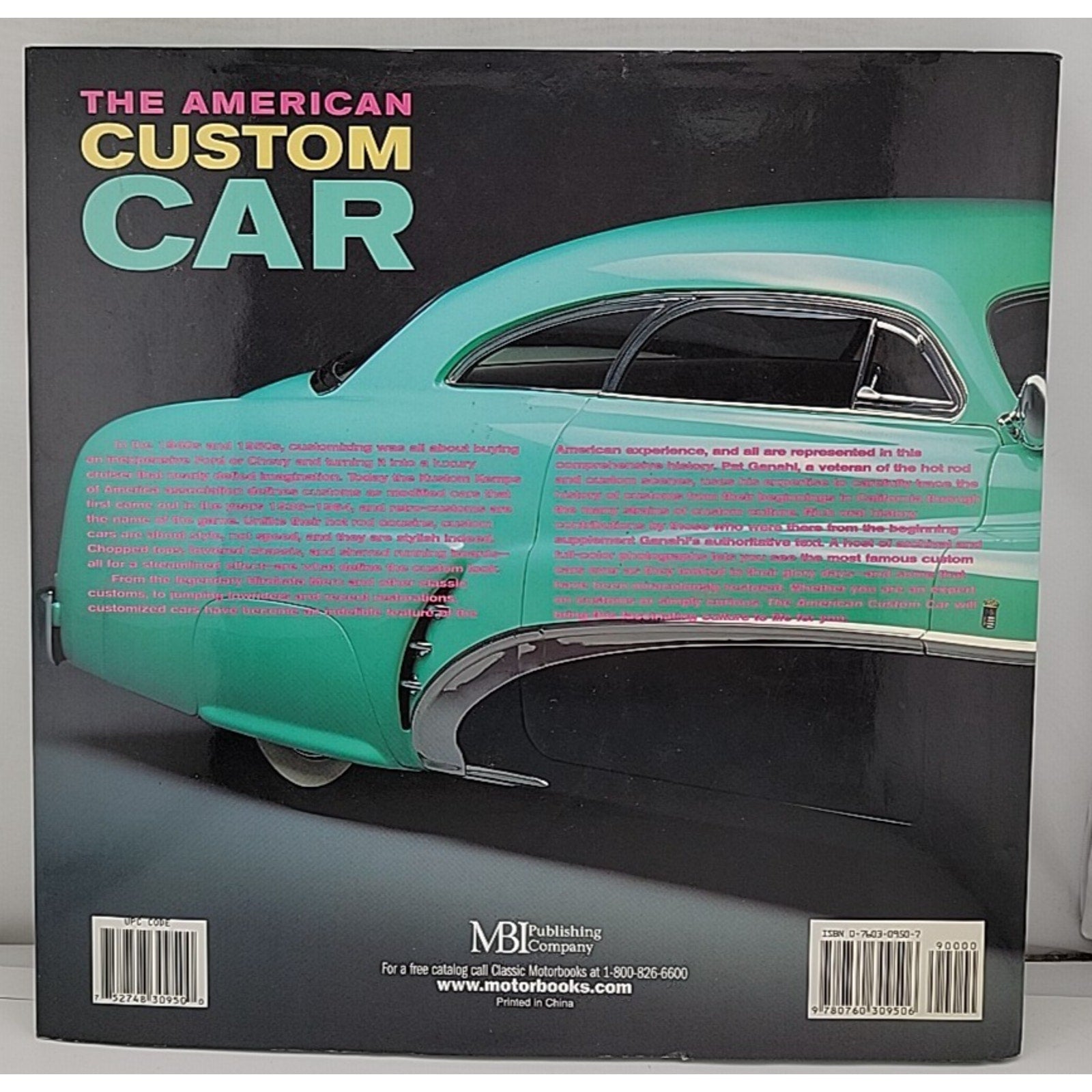 American Custom Car - Paperback By Ganahl, Pat