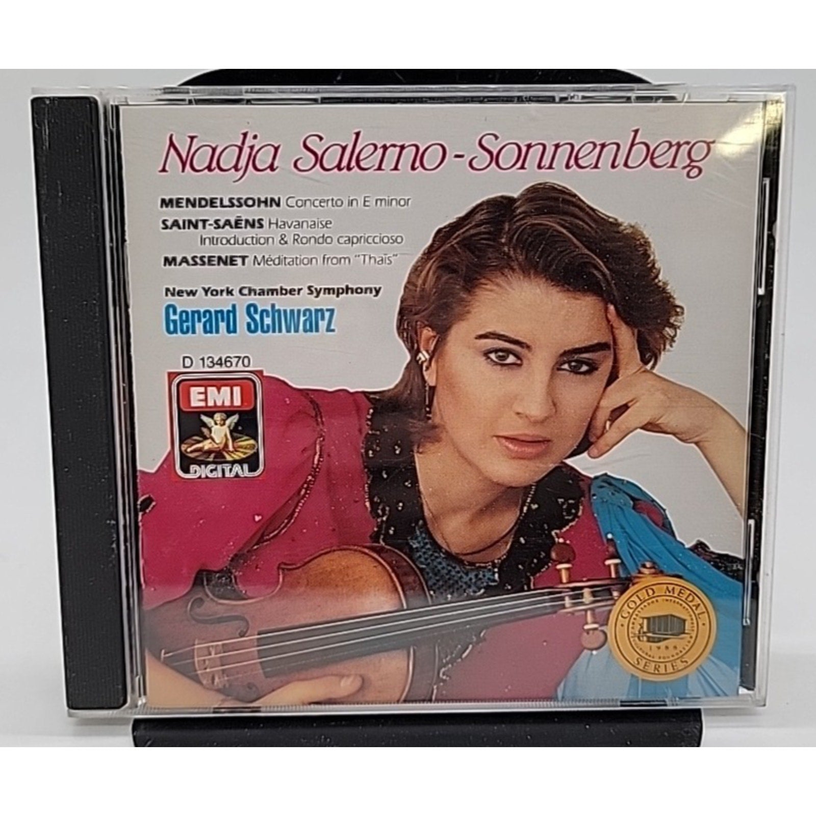 Nadja Salerno-Sonnenberg - Mendelssohn, Saint-Saëns, Massenet (CD)