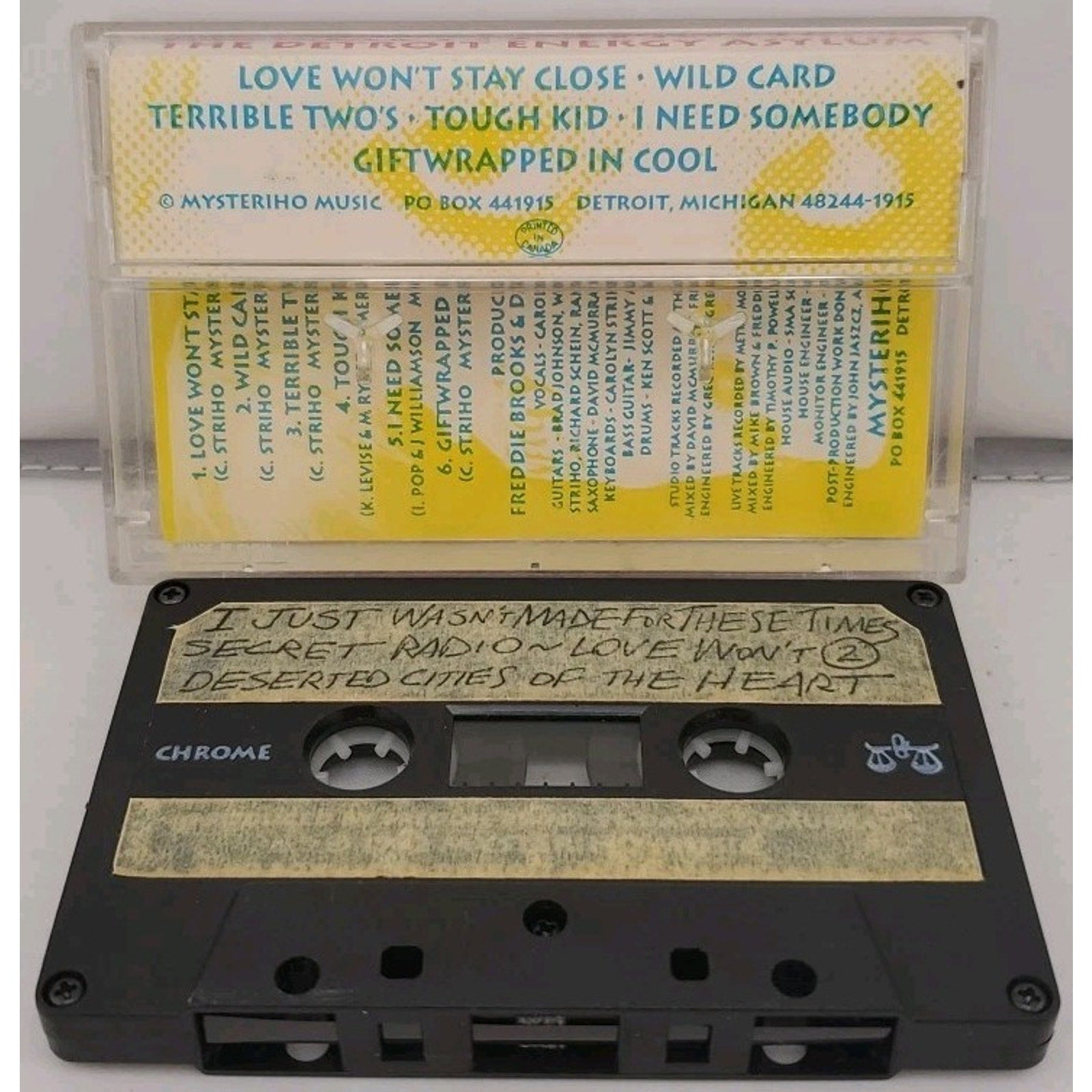 Carolyn Striho & The Detroit Energy Asylum - Thanks For Nothing (Cassette)