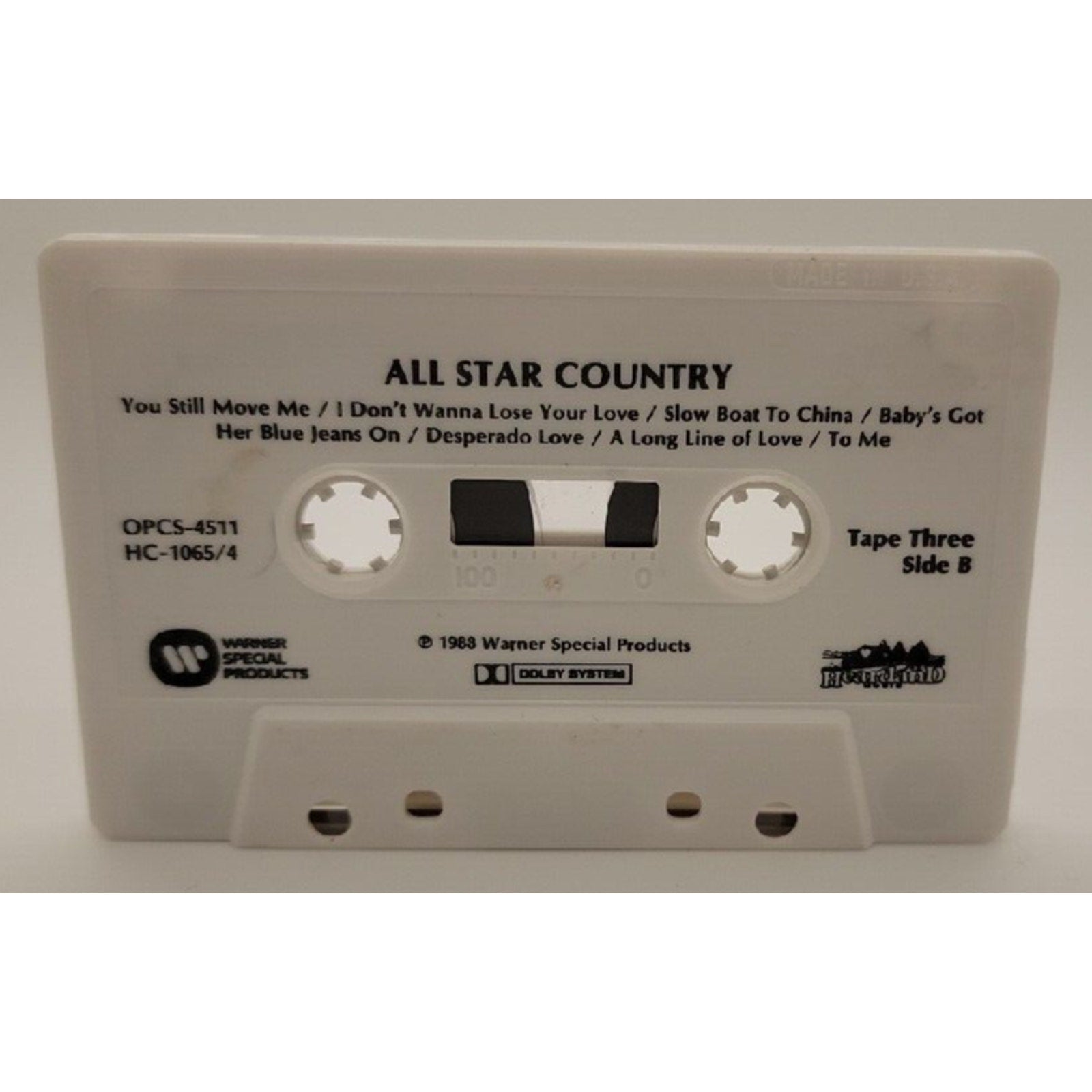 All Star Country Tape 3 (Cassette)